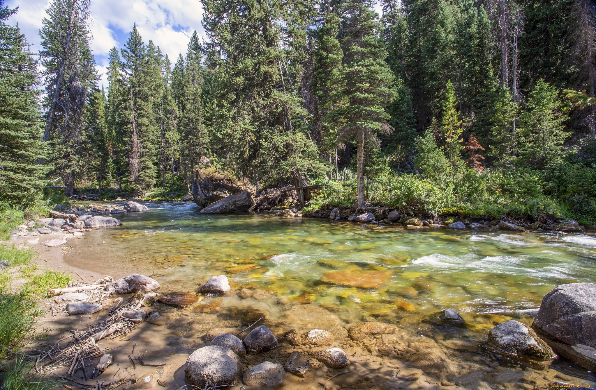 природа, реки, озера, простор