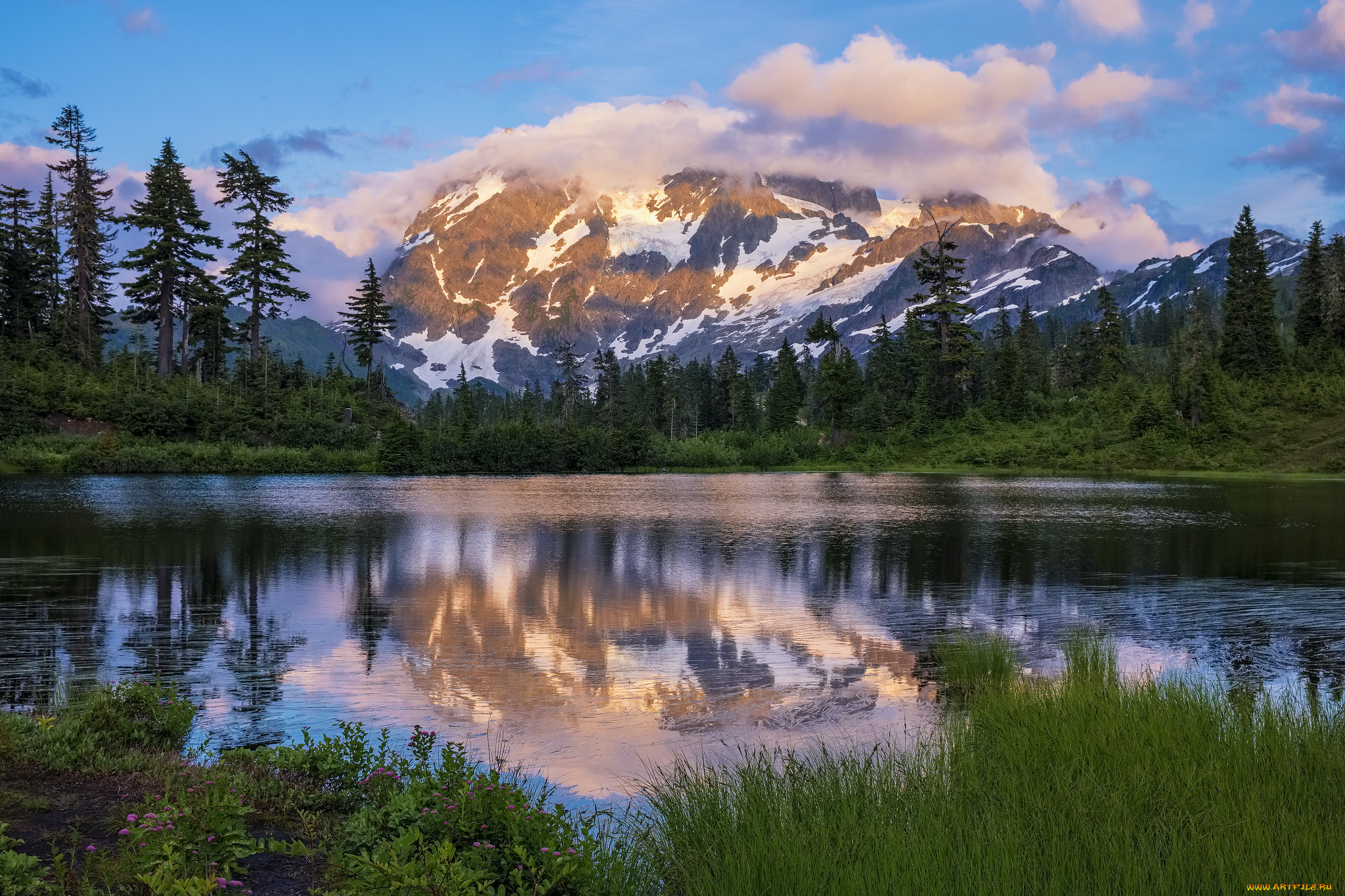 природа, реки, озера, простор