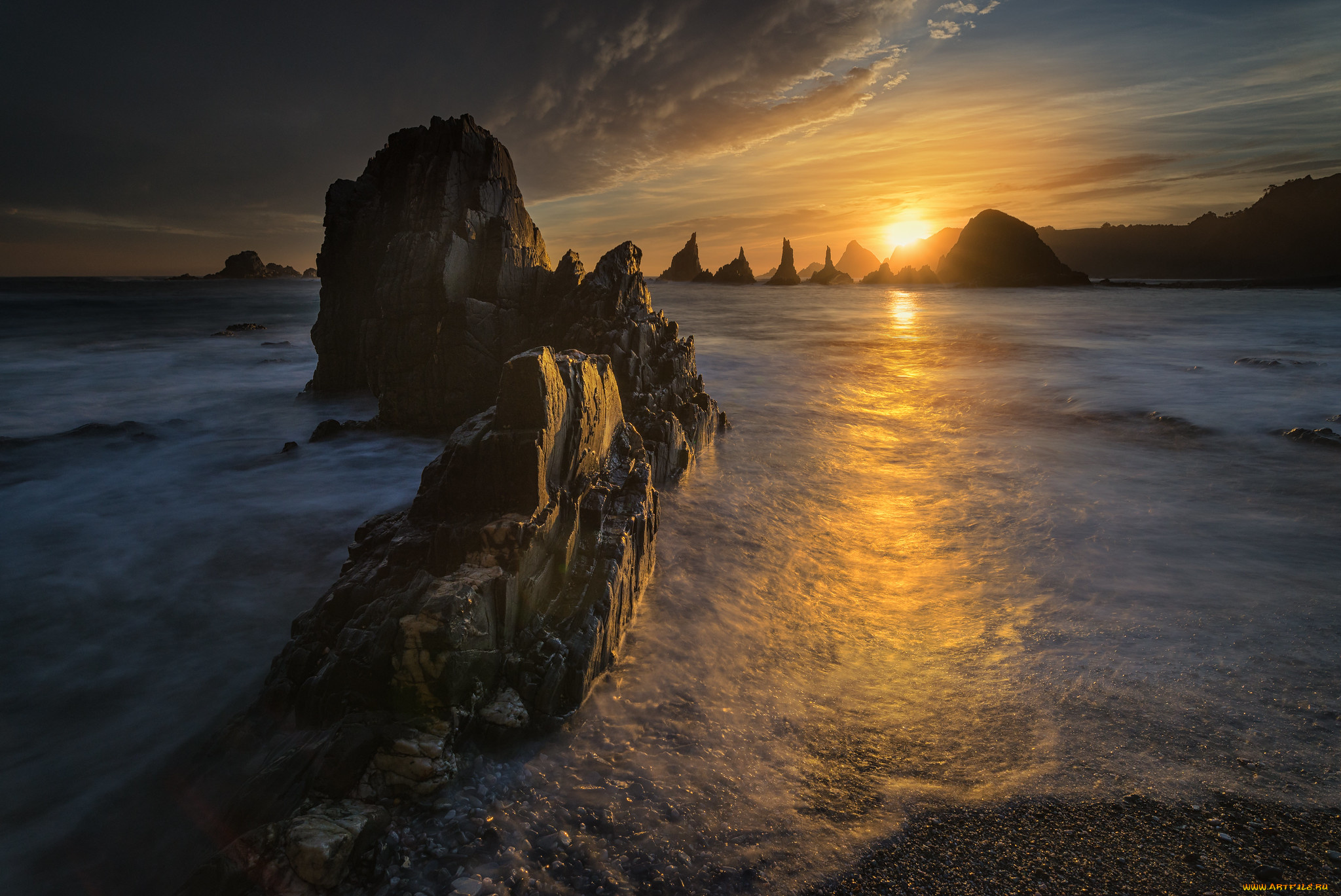 природа, восходы, закаты, простор