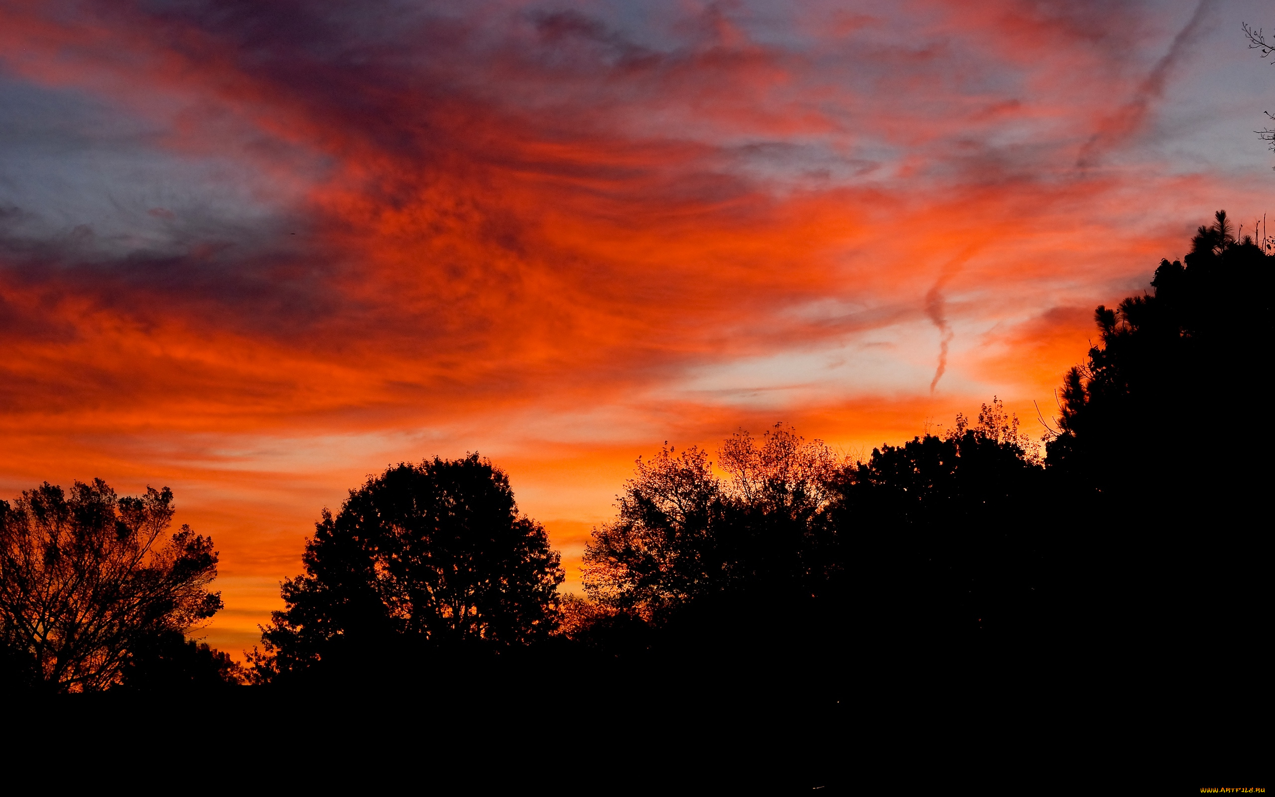 природа, восходы, закаты, закат