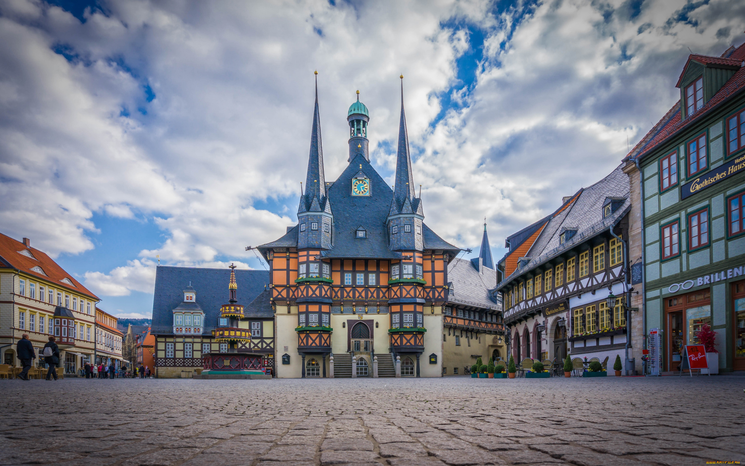 wernigerode, germany, города, -, улицы, , площади, , набережные
