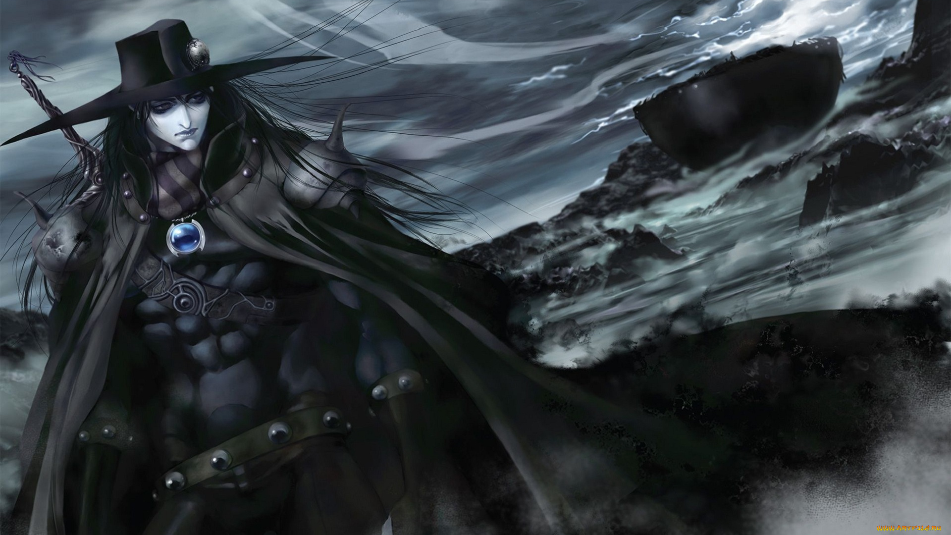 аниме, di, vampire, hunter, d