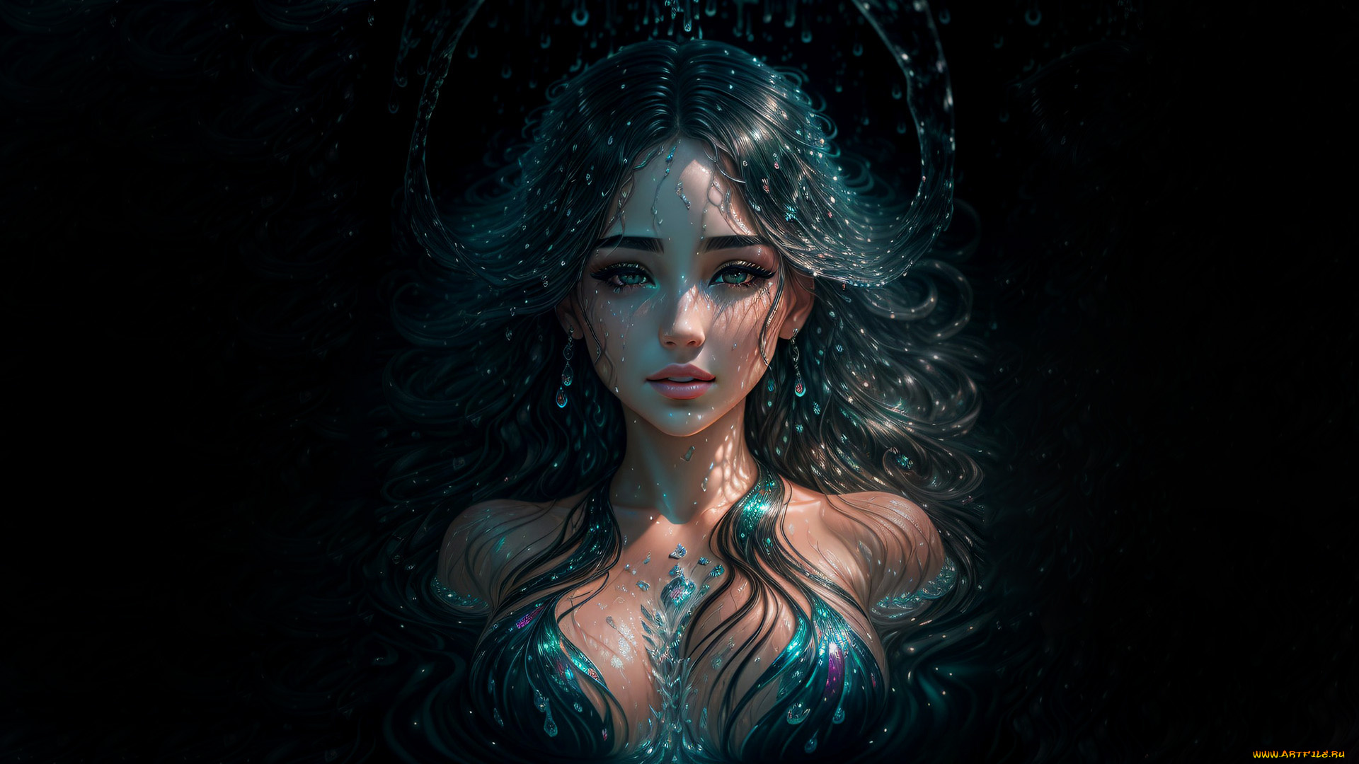 фэнтези, девушки, нейросети, графика, нейроарт, ai, art, нейронные, сети, рисунки, нейро, искусство