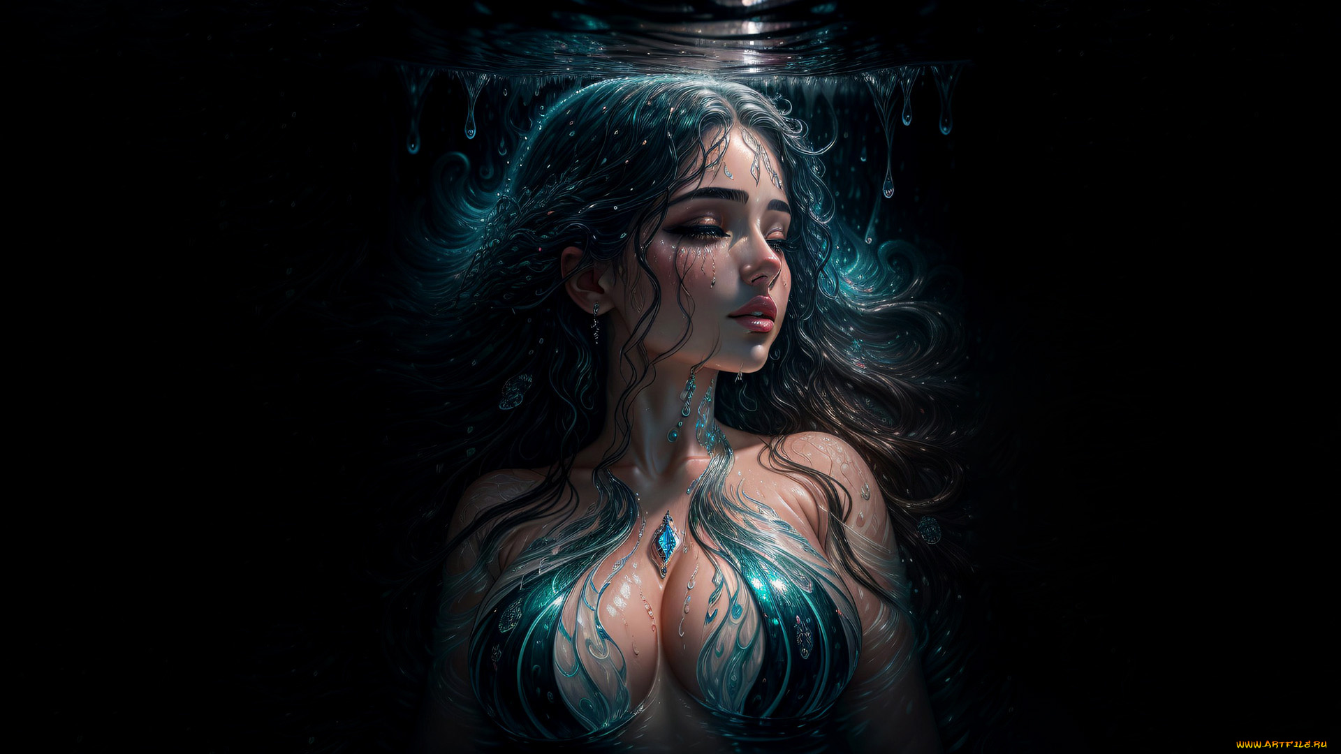 фэнтези, девушки, нейросети, графика, нейроарт, ai, art, нейронные, сети, рисунки, нейро, искусство