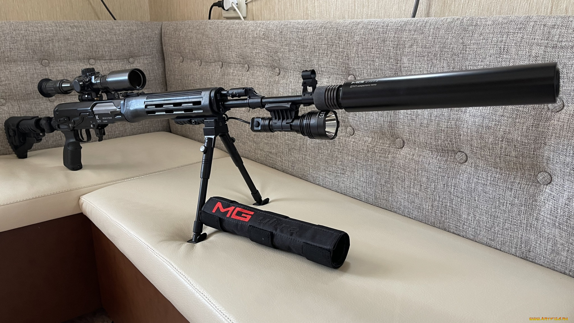 оружие, снайперская, винтовка, дткп, закрытого, типа, карабин, тигр, быстросъемный, крепежный, узел