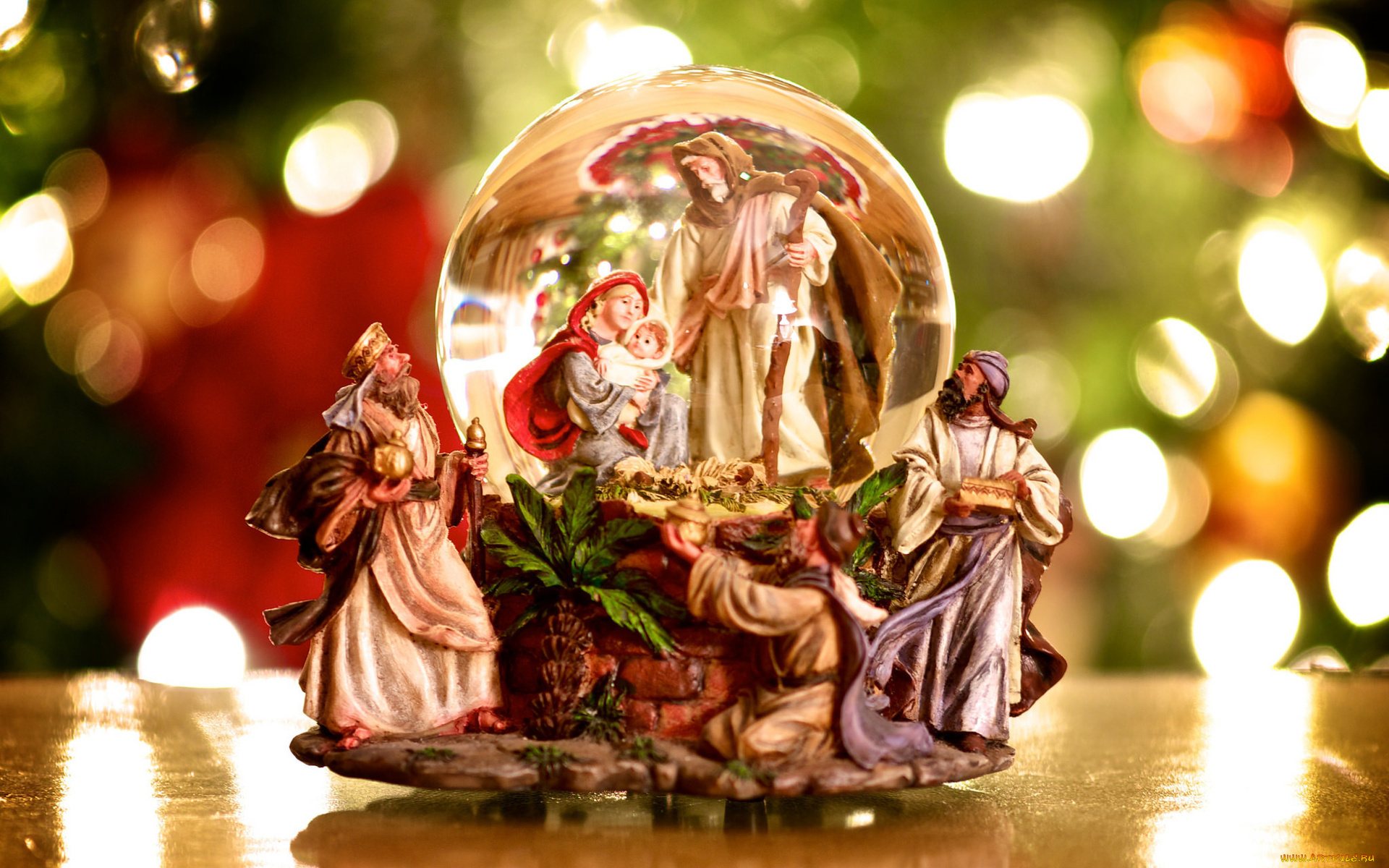 праздничные, фигурки, шар, рождество