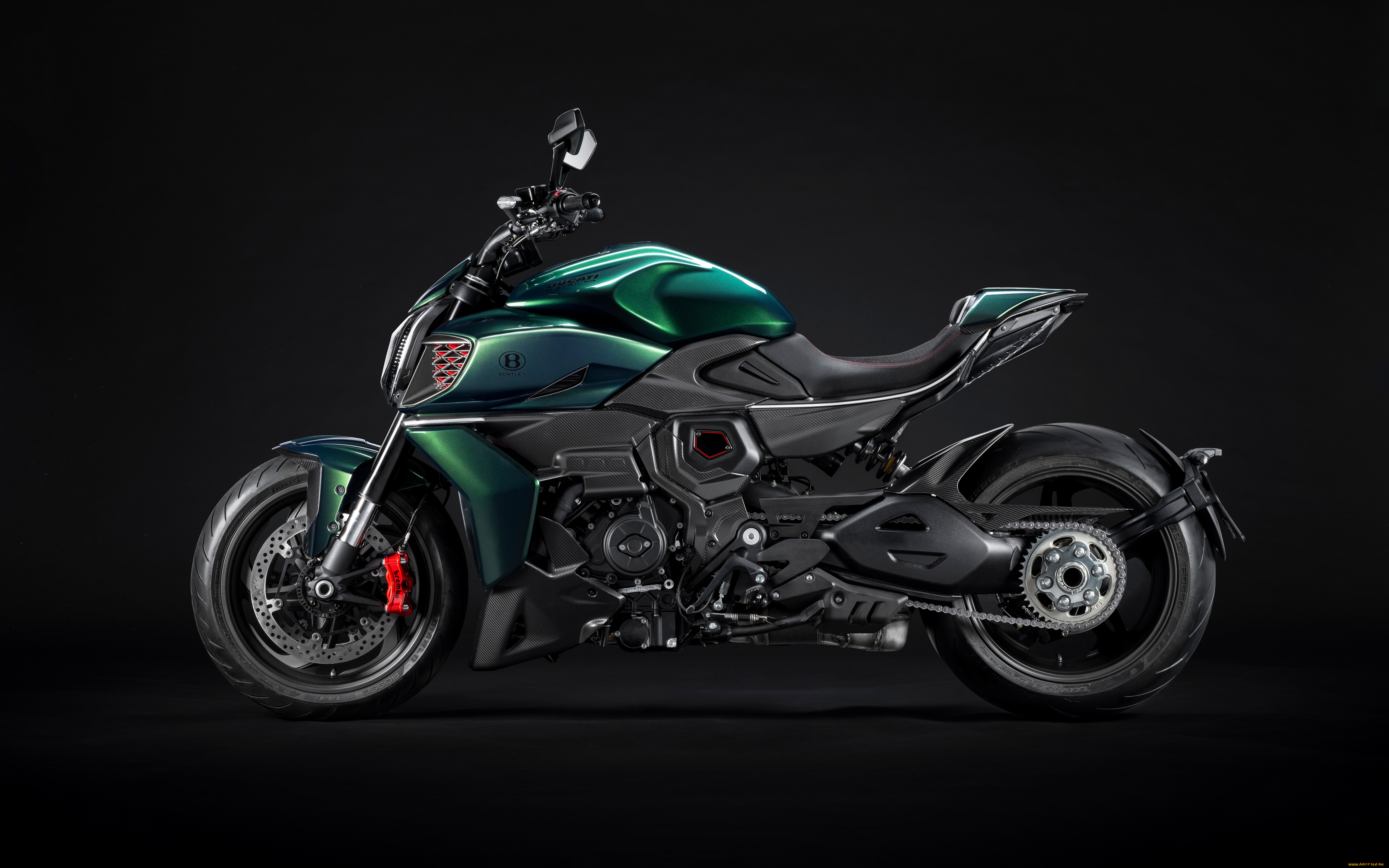 2024, ducati, diavel, for, bentley, limited, edition, мотоциклы, ducati, diavel, bentley, 5k, limited, edition, дукати, бентли, профиль