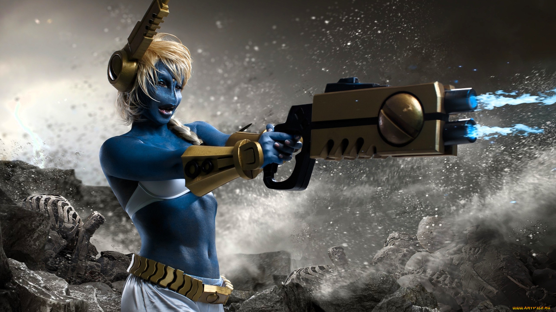 девушки, анна, шаховская, образ, косплей, наряд, костюм, оружие, камни