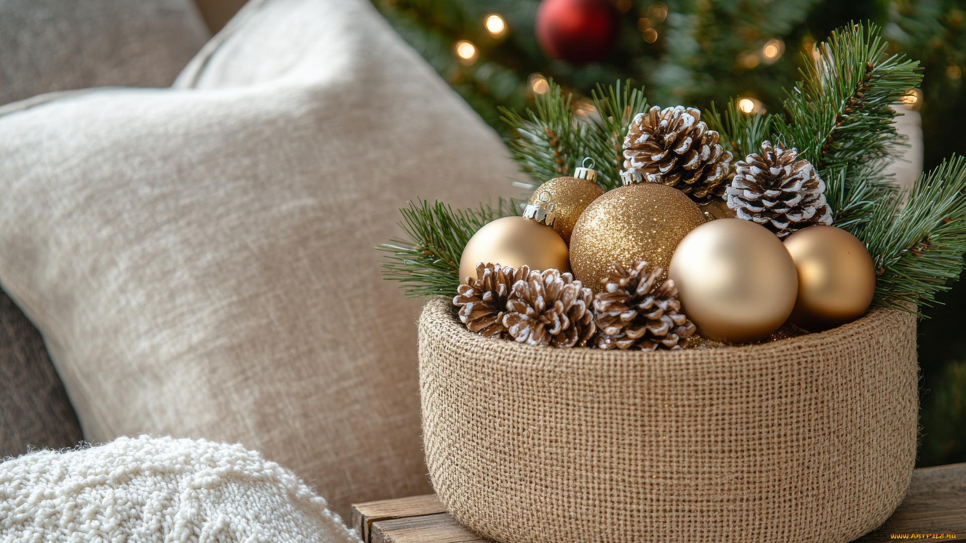 праздничные, шары, новогодняя