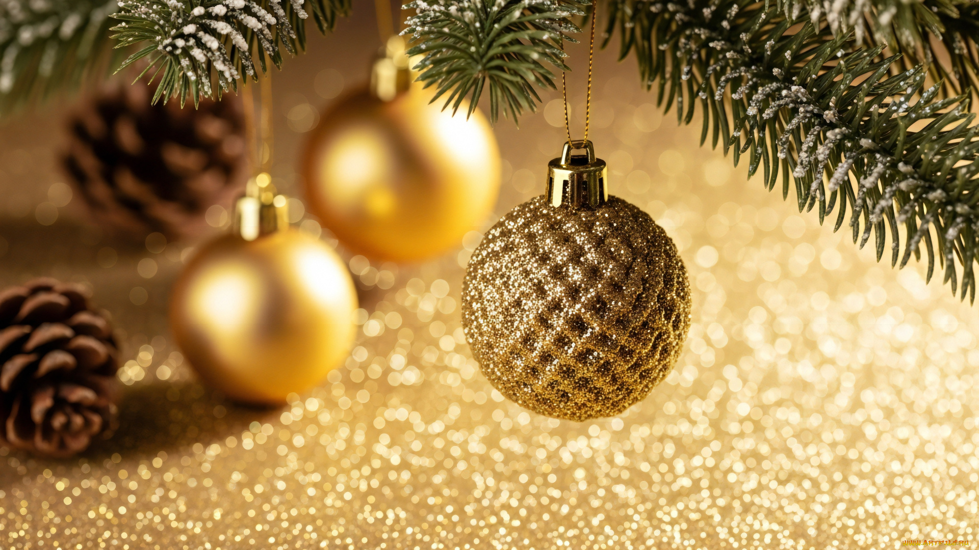 праздничные, шары, новогодняя