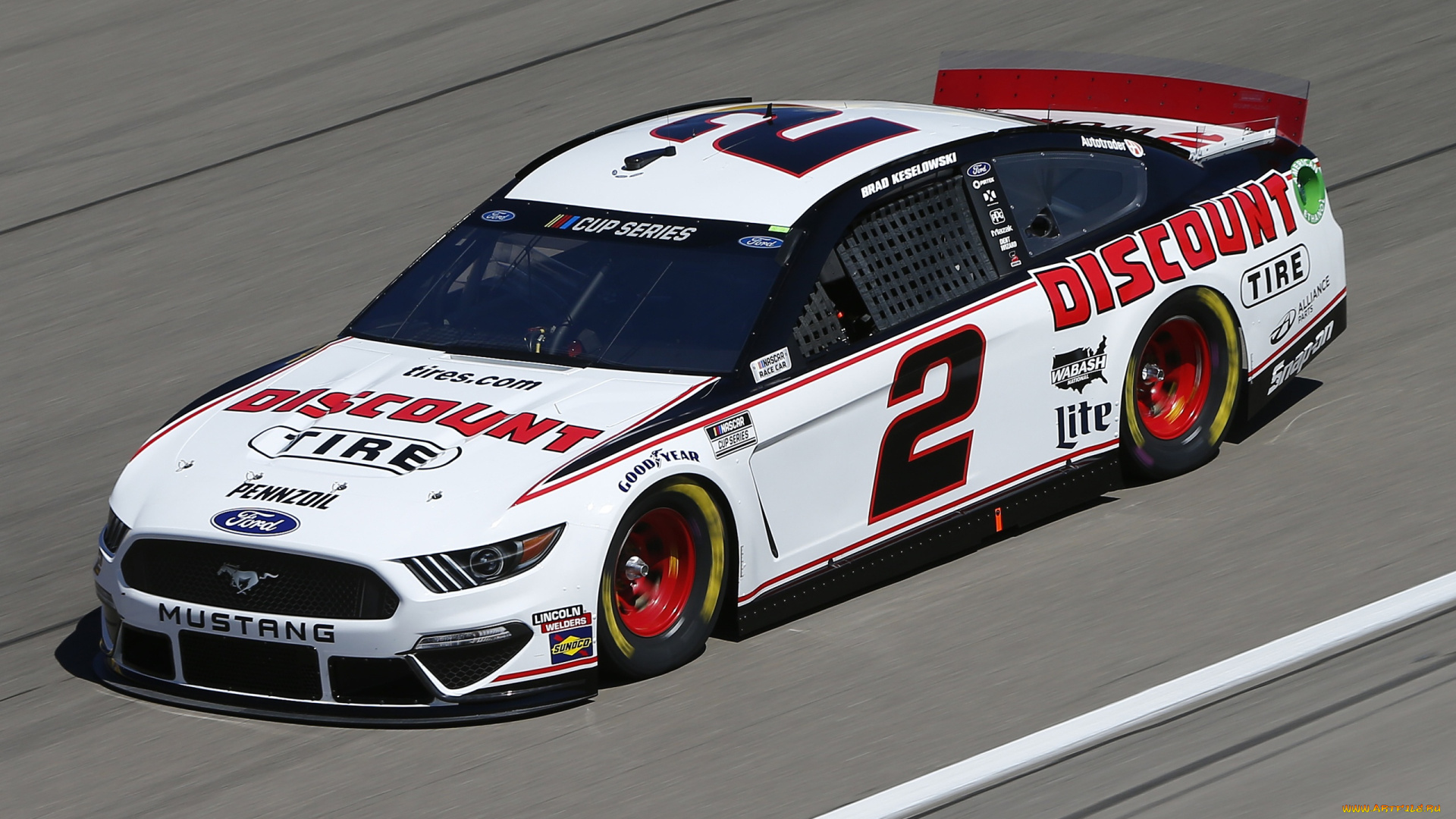 спорт, nascar, mustang