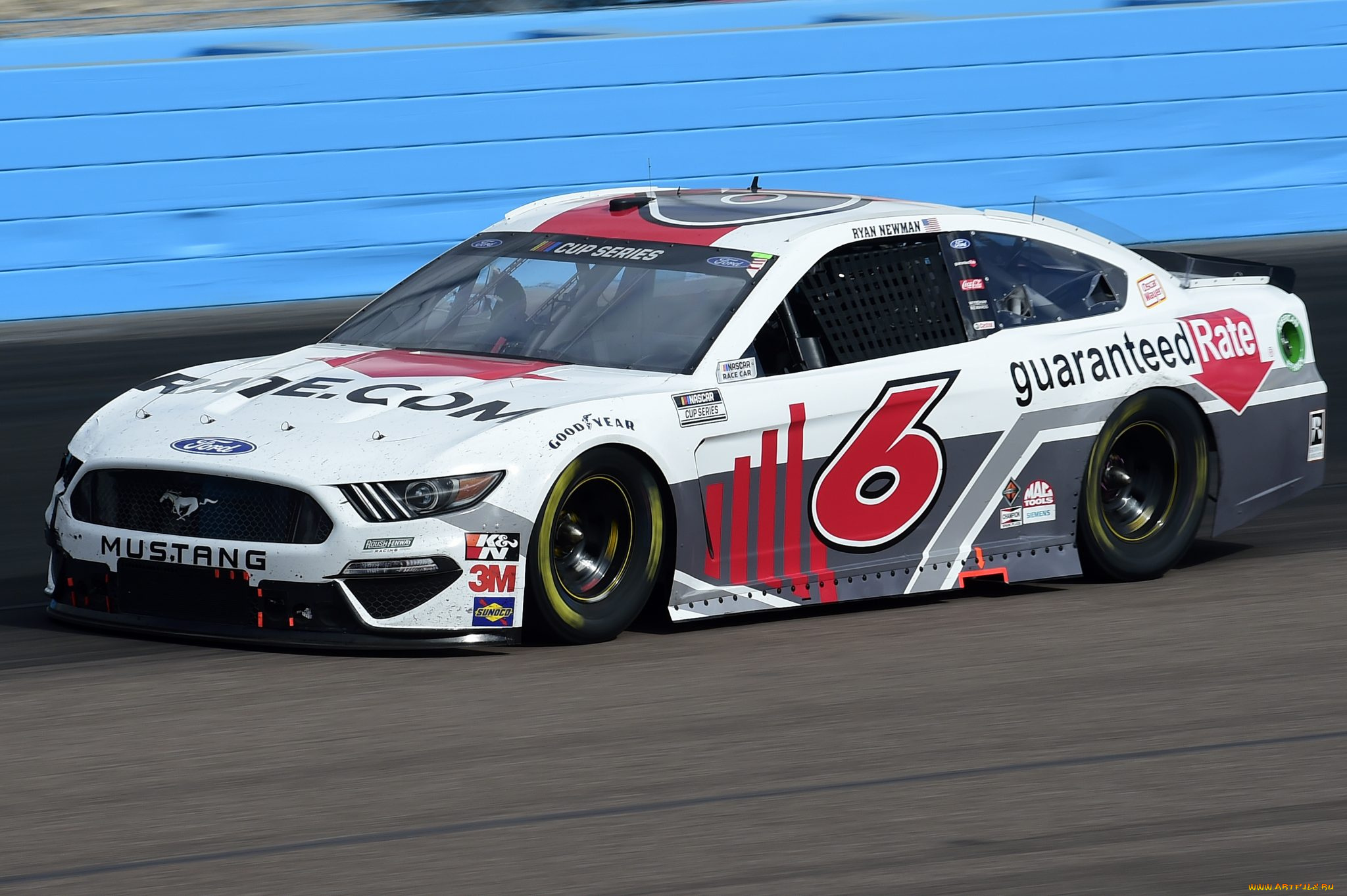 спорт, nascar, mustang