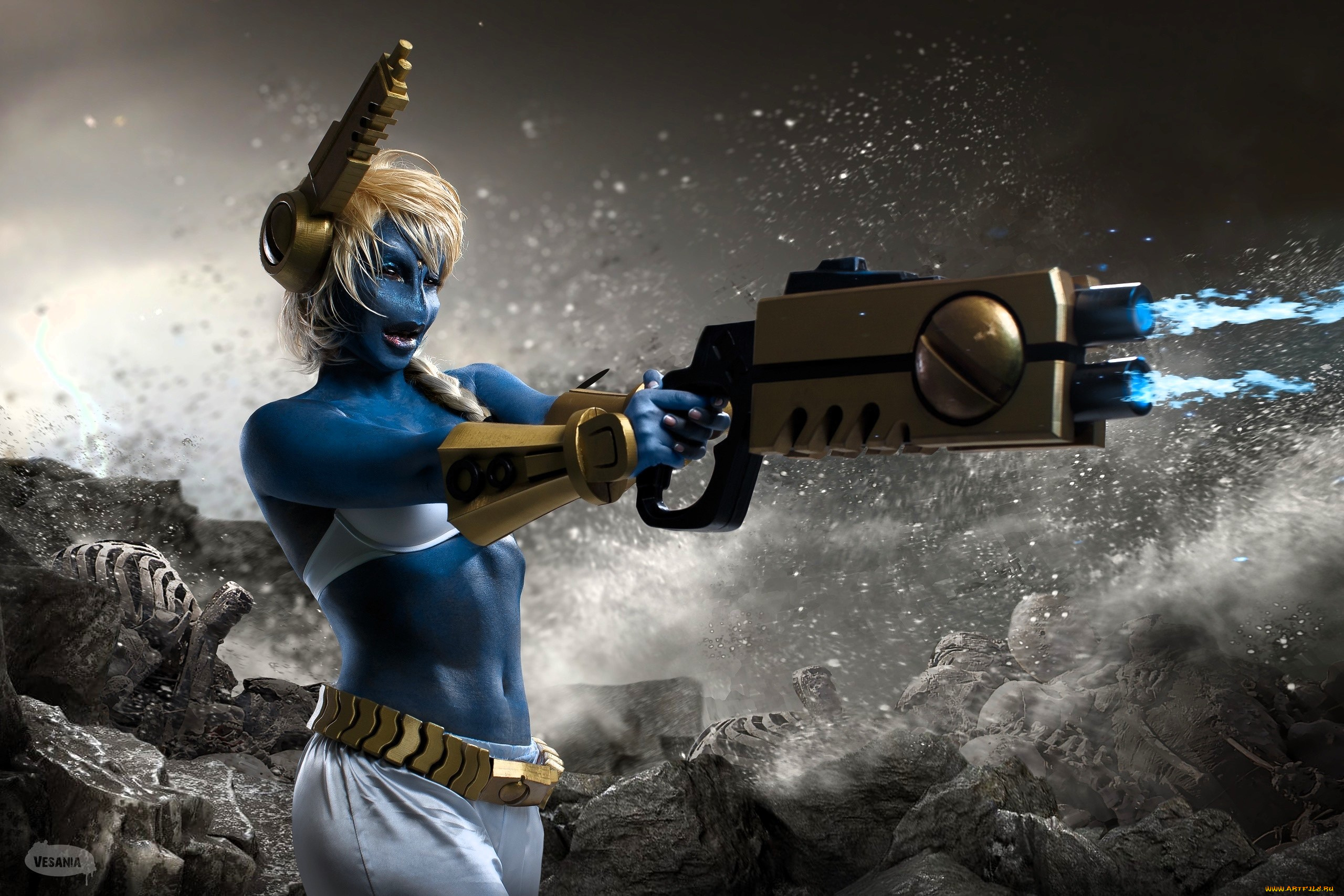 девушки, анна, шаховская, образ, косплей, наряд, костюм, оружие, камни