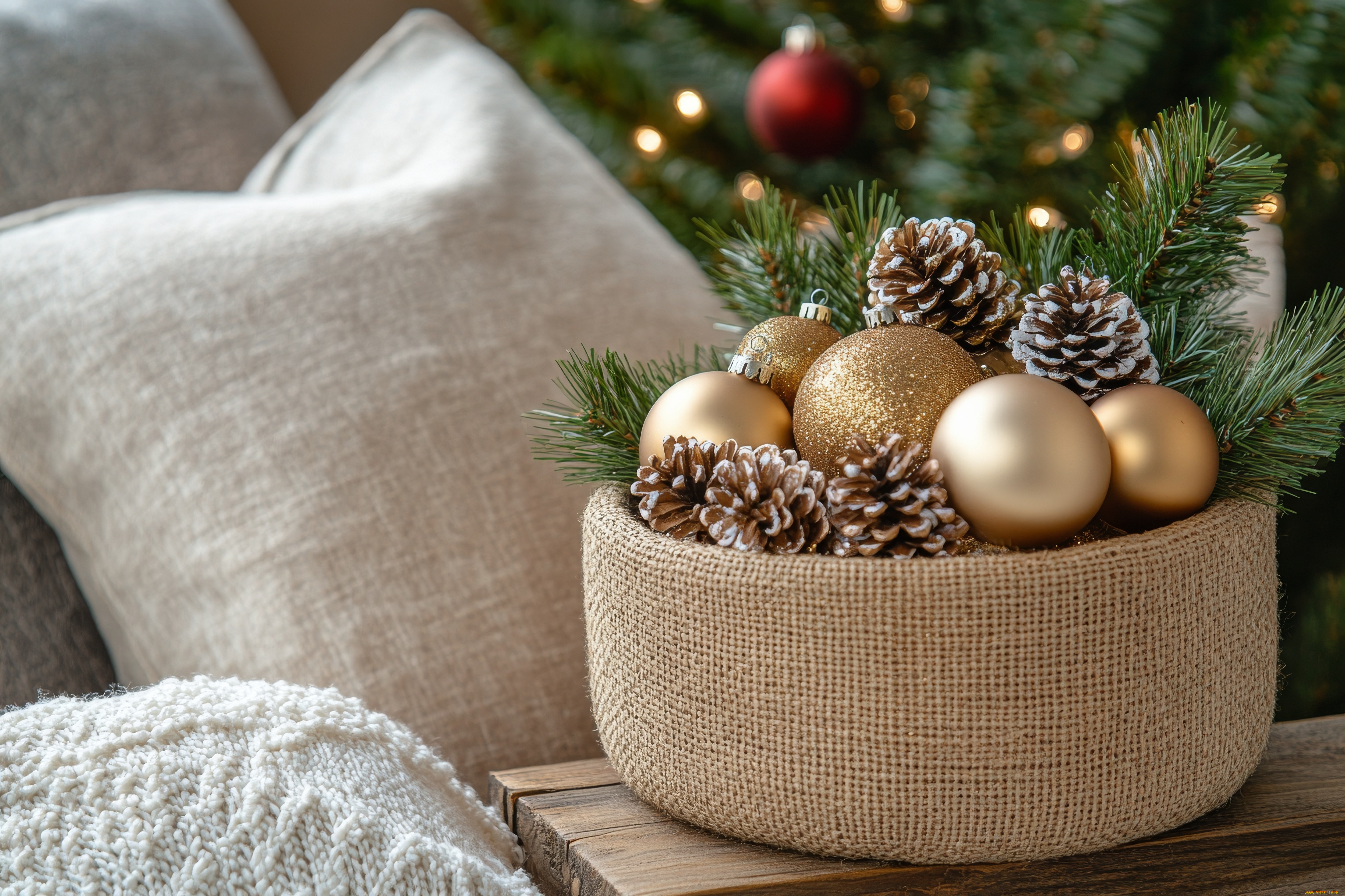 праздничные, шары, новогодняя