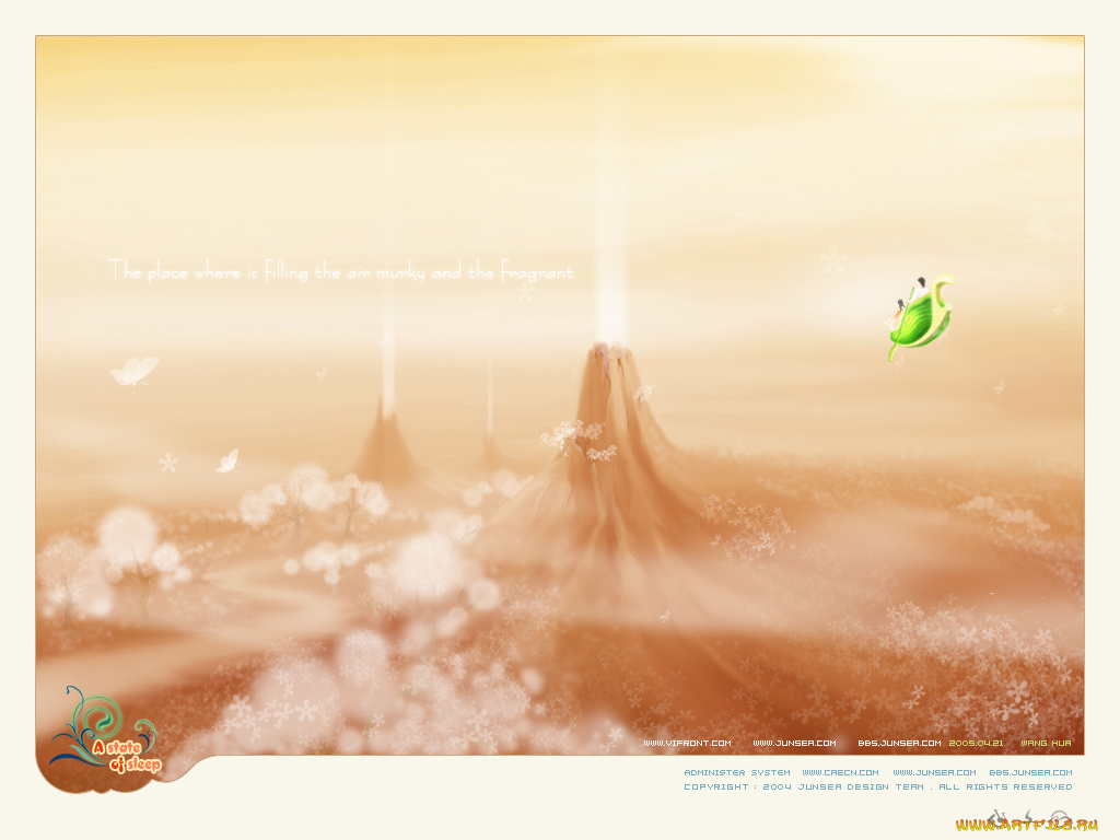 рисованные, природа