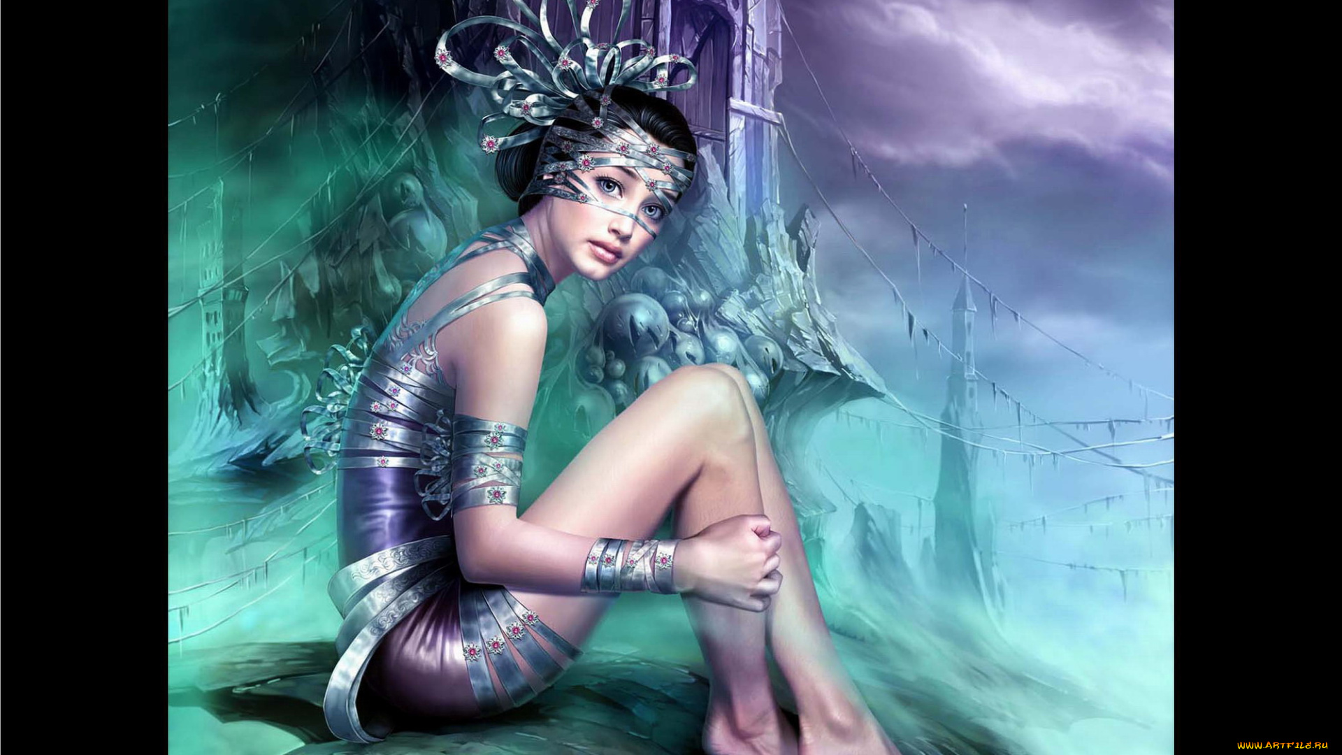 staring, рисованные, люди