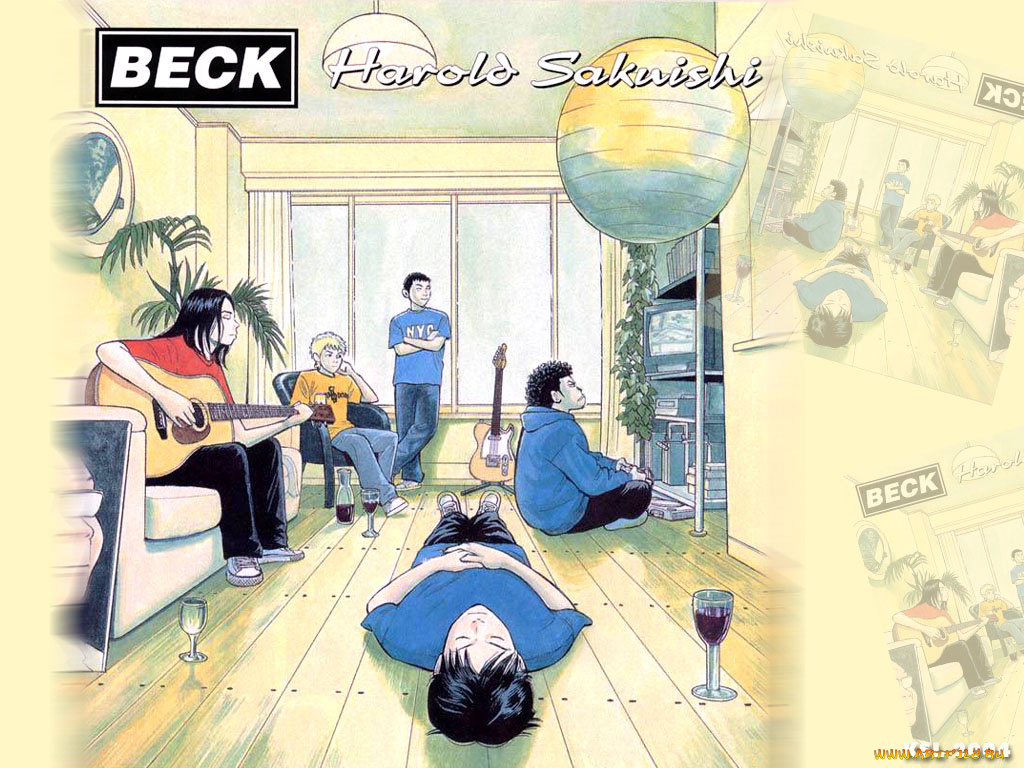 аниме, beck