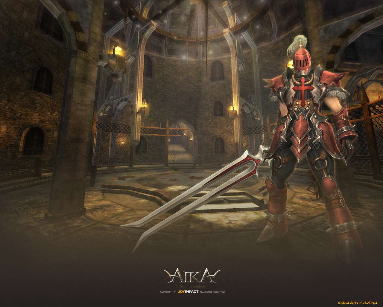 aika, видео, игры, epic, trisaghion