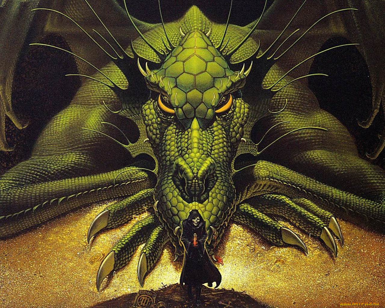 фэнтези, драконы