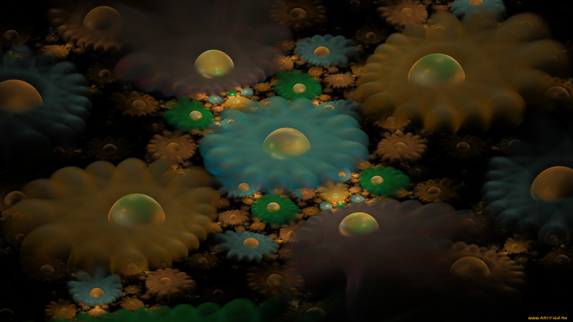 3д, графика, fractal, фракталы, фрактал, узор