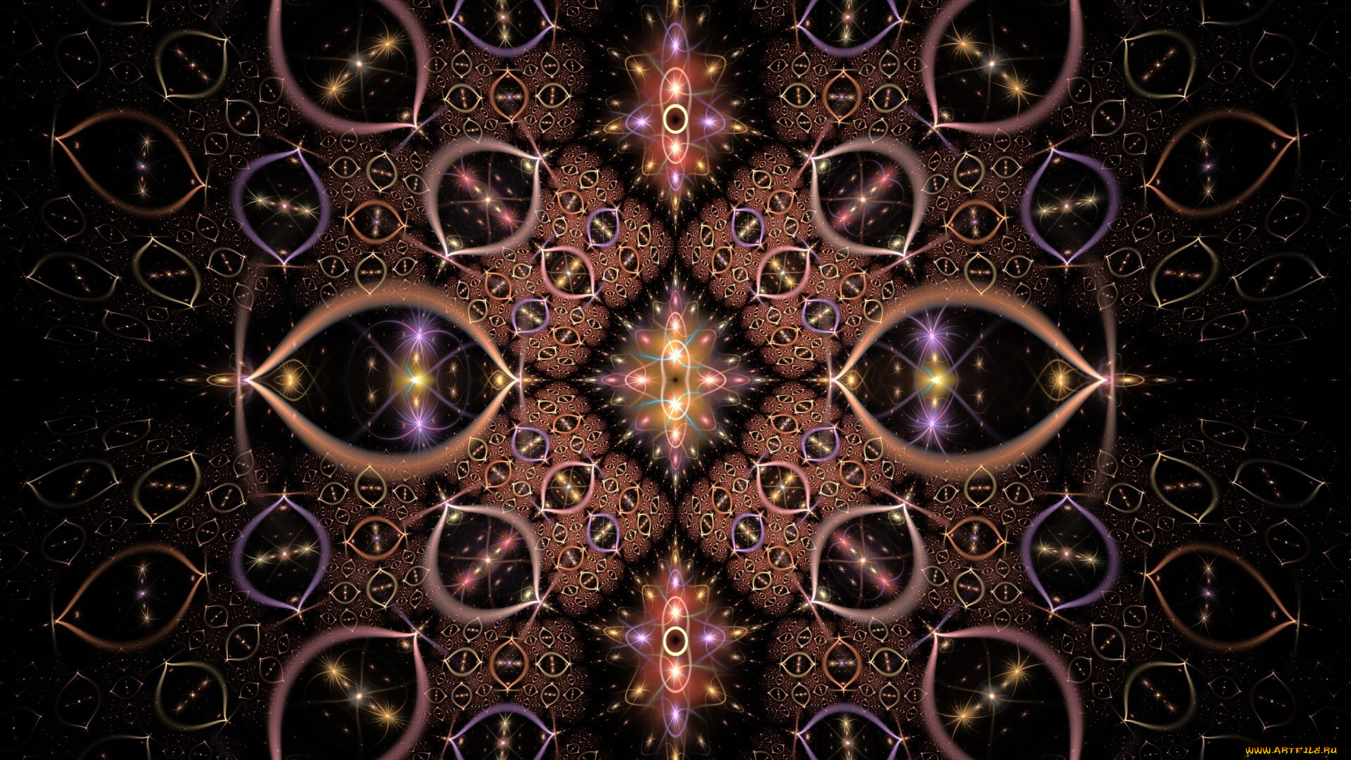 3д, графика, fractal, фракталы, узор, фрактал