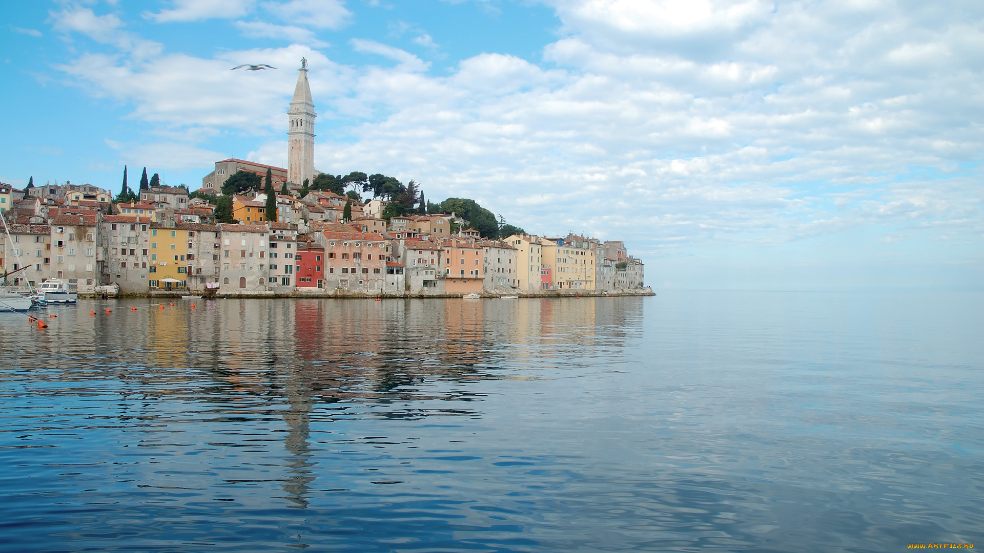 croatia, города, пейзажи, дома, побережье, хорватия, море