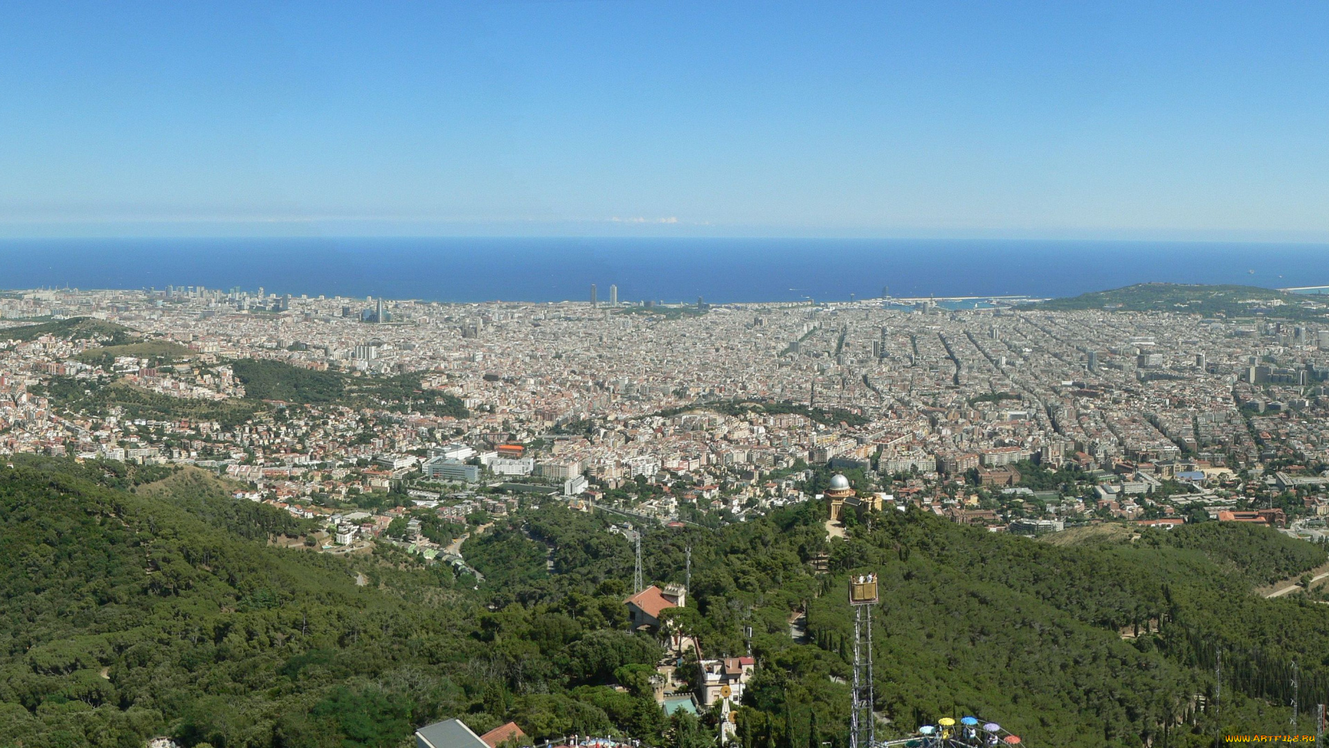 города, пейзажи, море, панорама