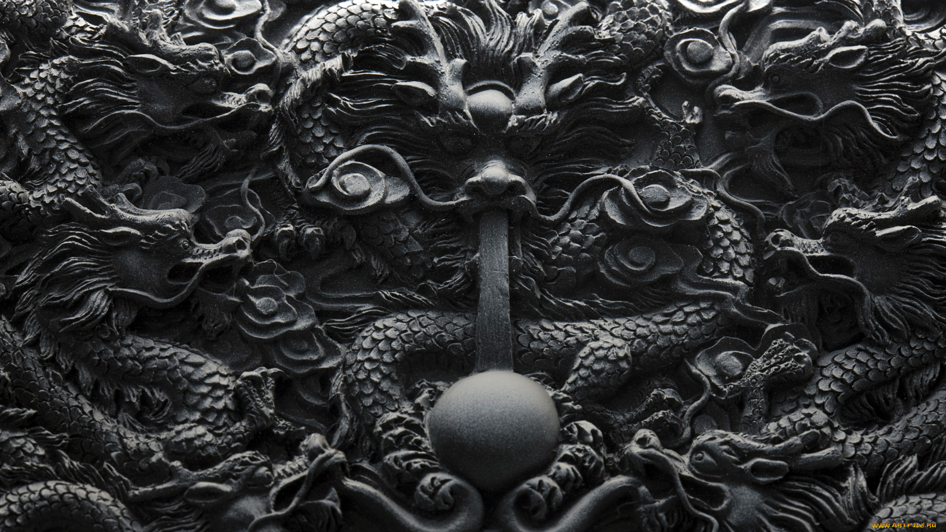 разное, рельефы, статуи, музейные, экспонаты, дракон