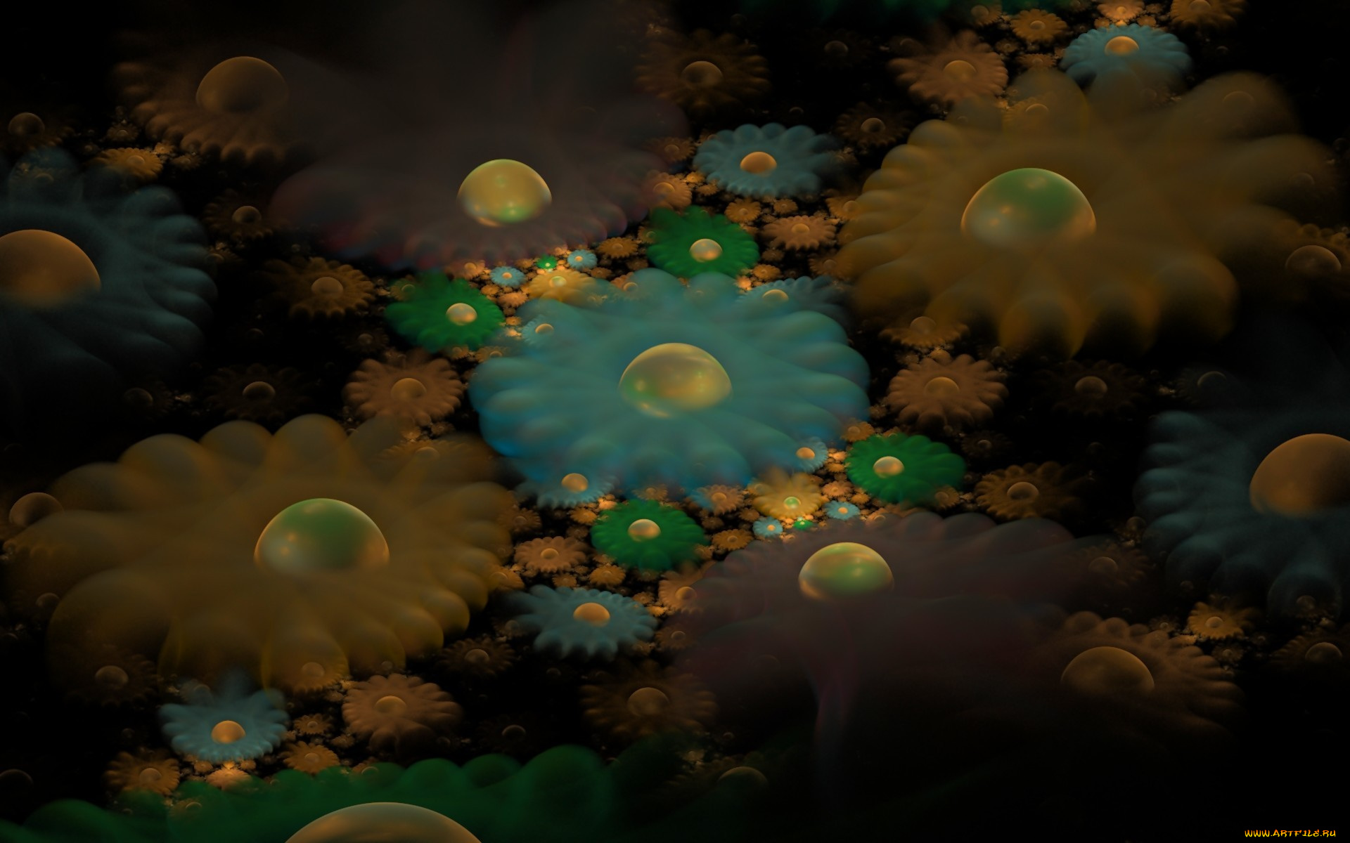 3д, графика, fractal, фракталы, фрактал, узор