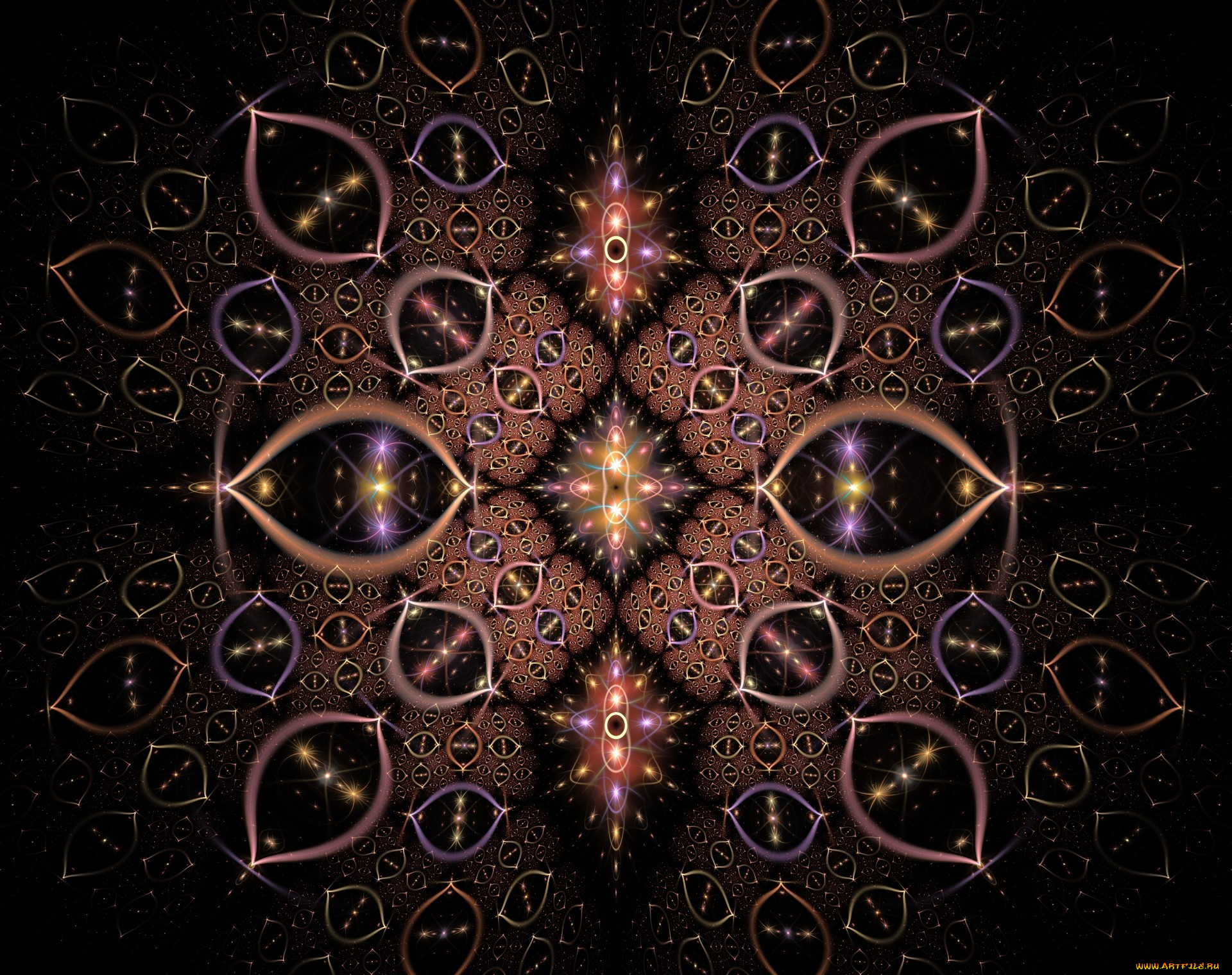 3д, графика, fractal, фракталы, узор, фрактал