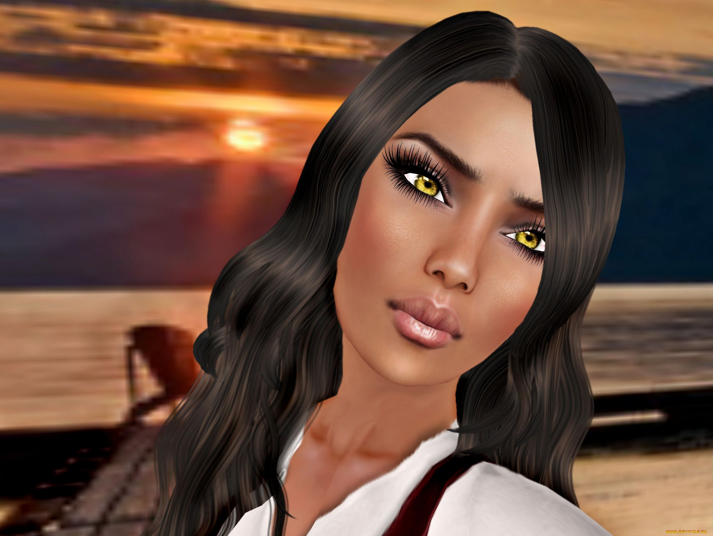 3д, графика, people, люди, девушка