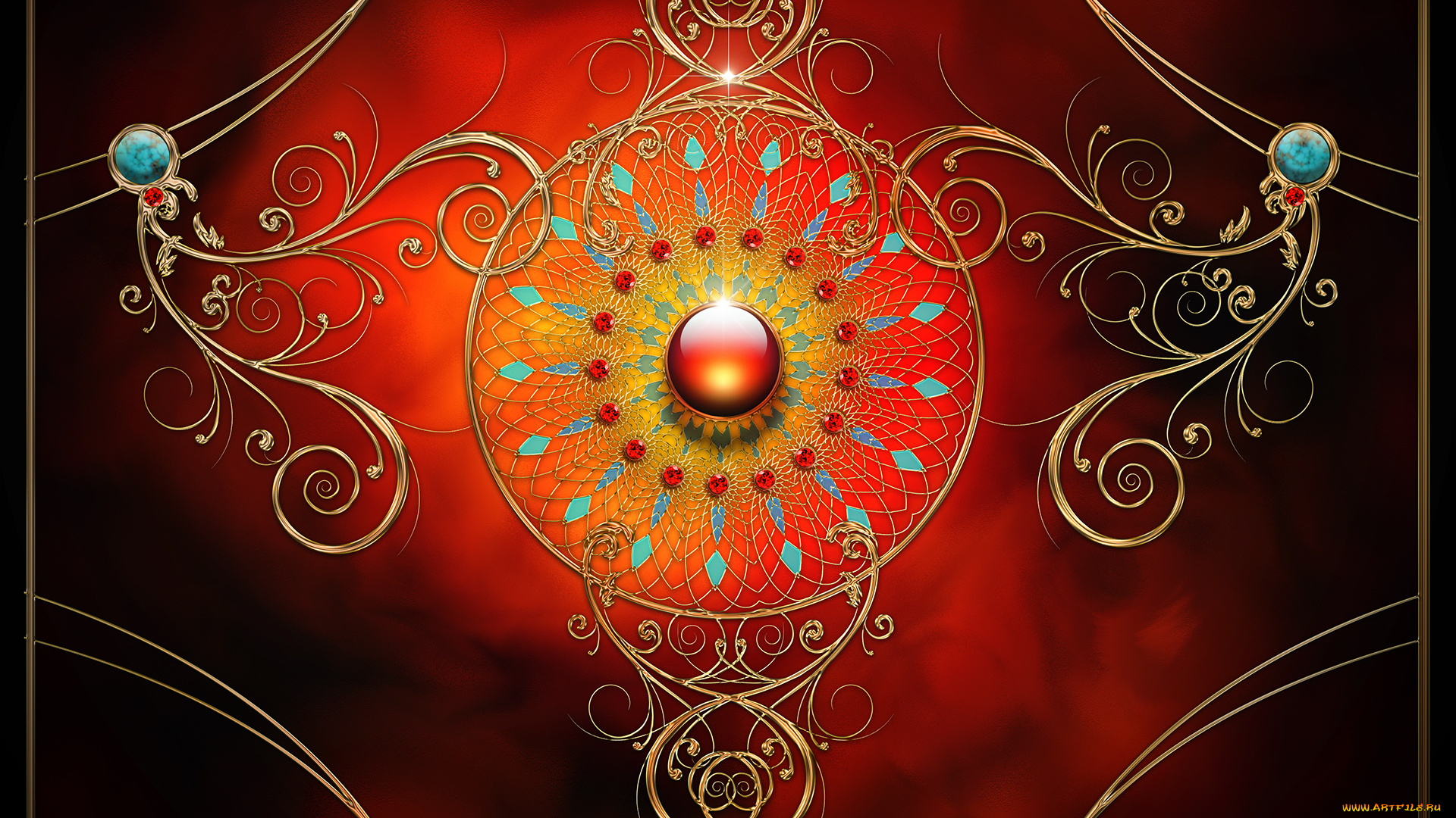 3д, графика, fractal, фракталы, цвета, узор, линии, фон