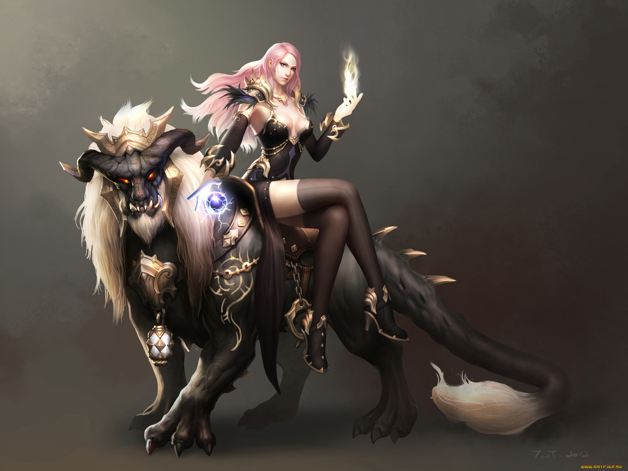 фэнтези, красавицы, чудовища, девушка, чудовище, магия