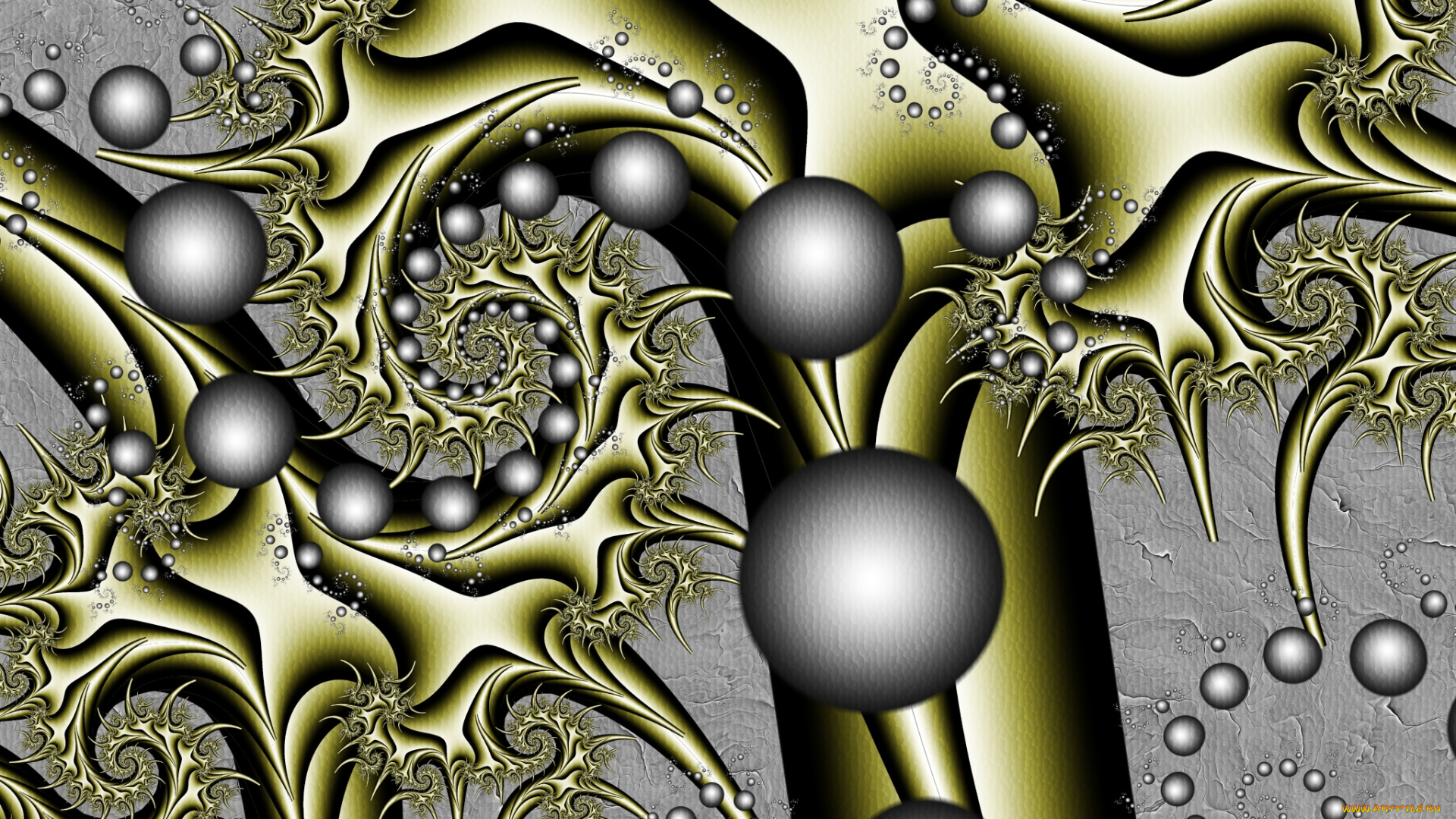 3д, графика, fractal, , фракталы, узор, цвета, фон