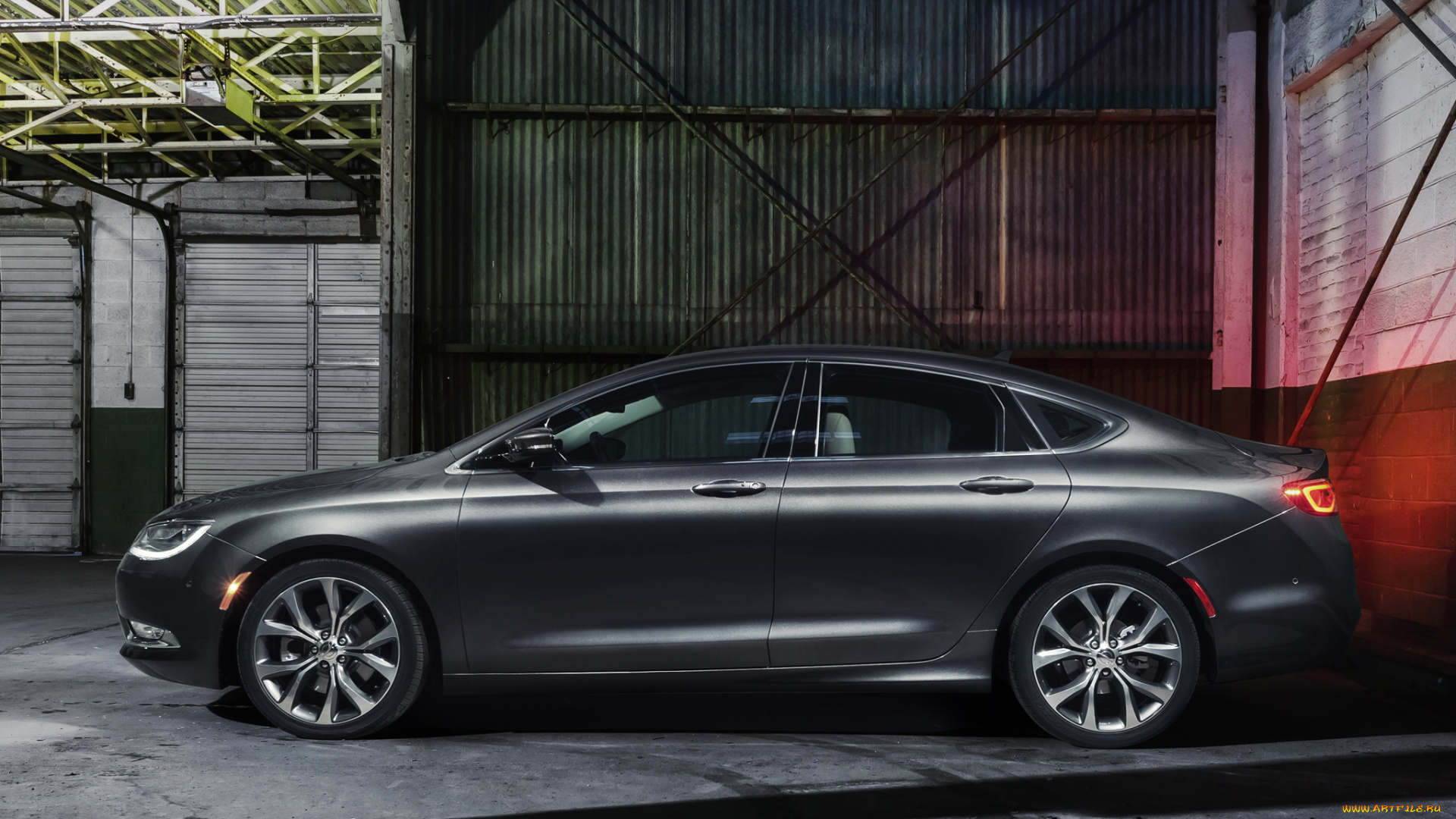 автомобили, chrysler, 200c, 2014, темный