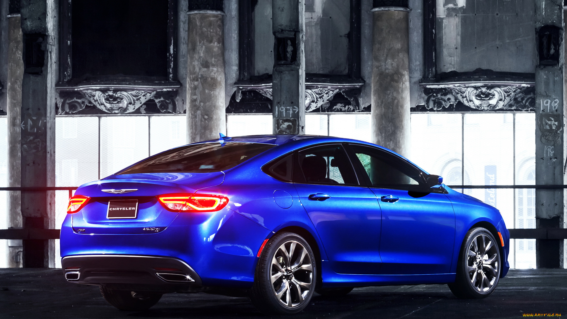 автомобили, chrysler, синий, 200s