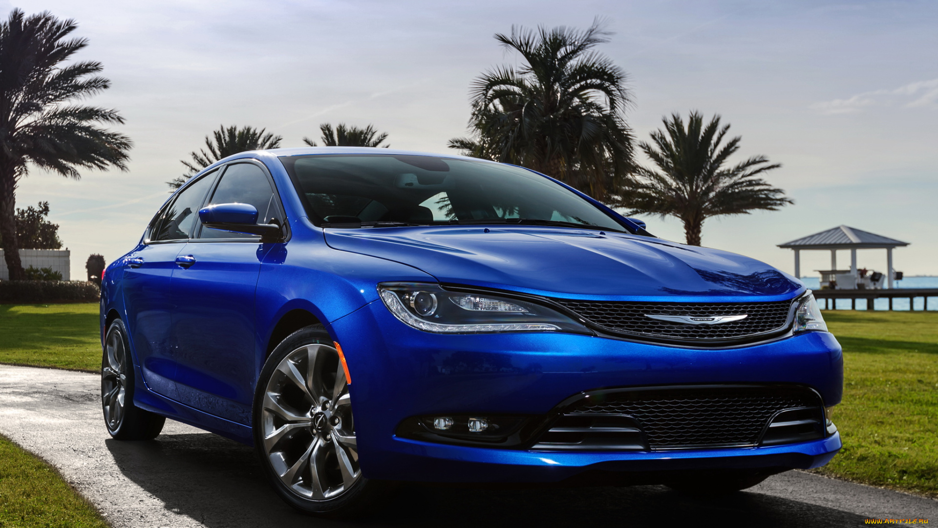 автомобили, chrysler, синий, 200s