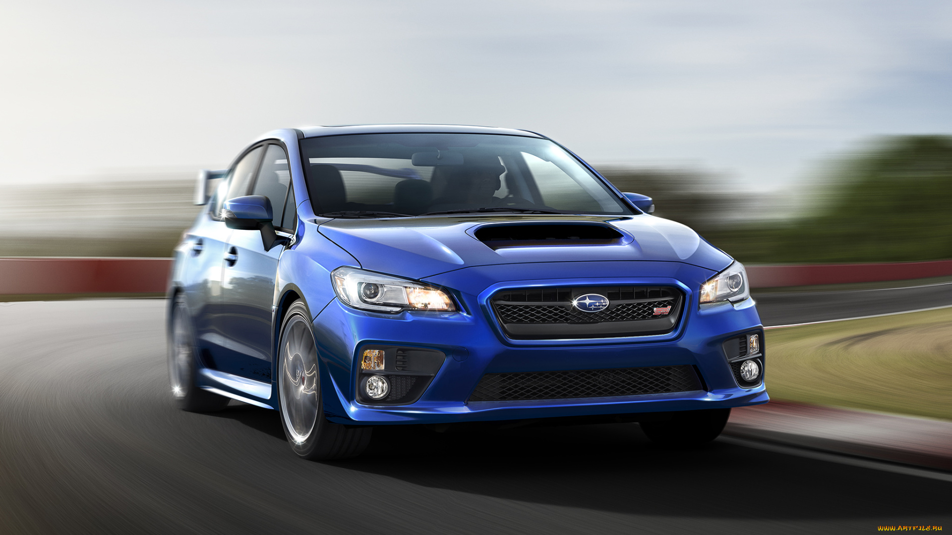 автомобили, subaru, wrx, sti, 6, синий