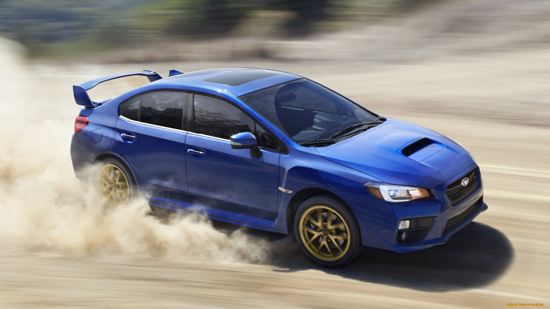 автомобили, subaru, wrx, sti, 6, синий