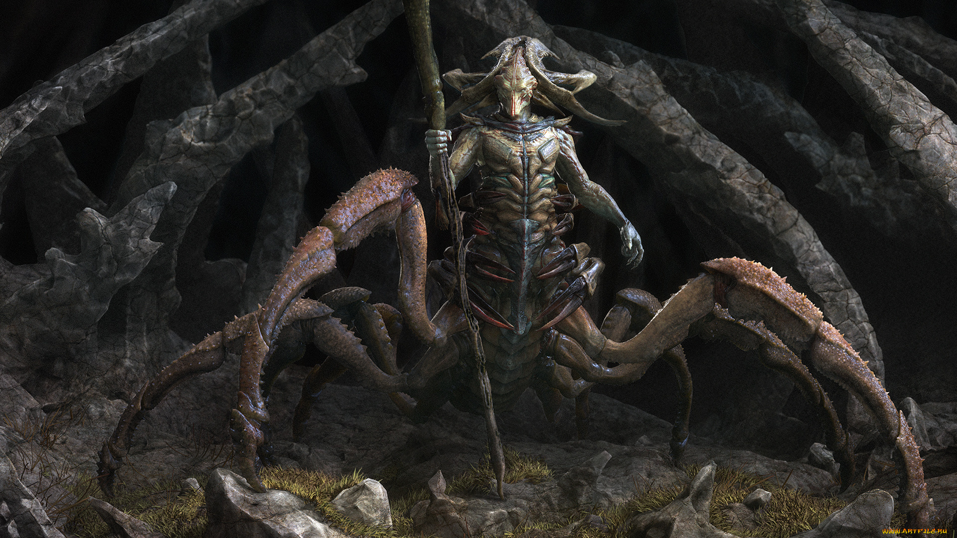 pavel, terekhov, 3д, графика, creatures, , существа, pavel, terekhov, монстр