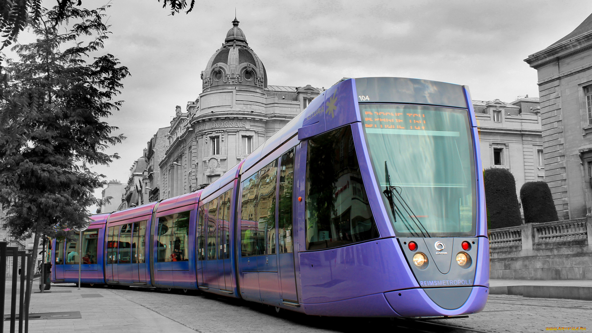 техника, трамваи, трамвай, рельсы, город