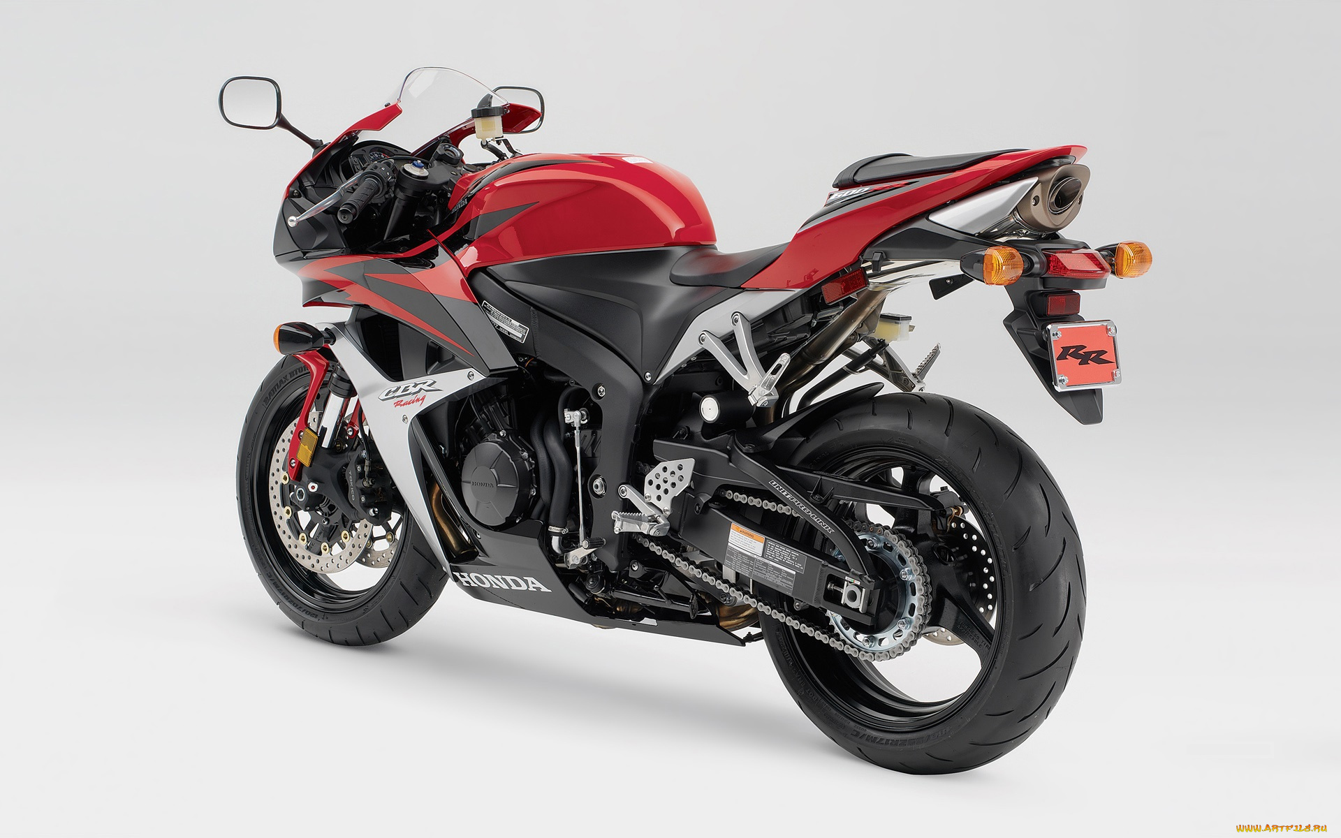 мотоциклы, honda, cbr600rr, 2007, красный