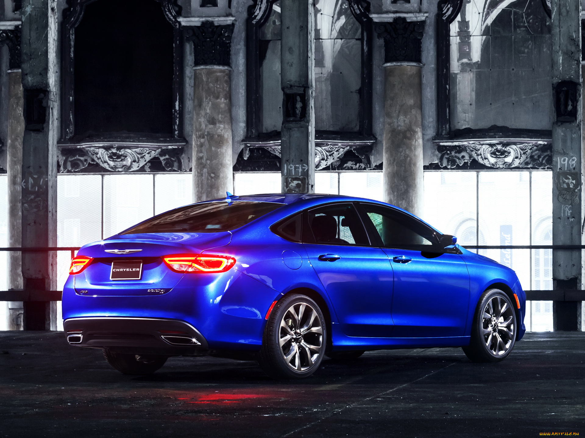 автомобили, chrysler, синий, 200s