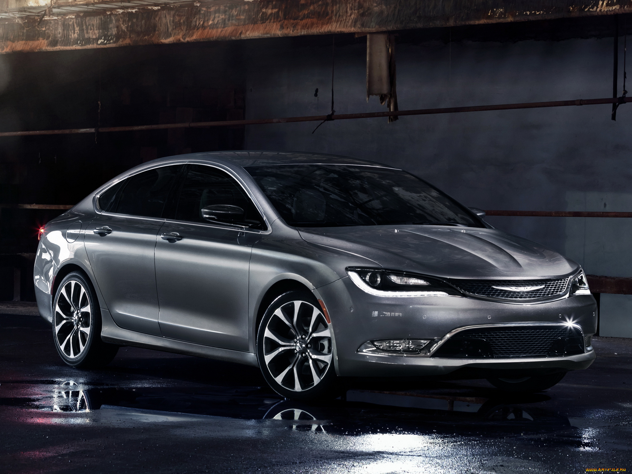 автомобили, chrysler, 200c, 2014, темный