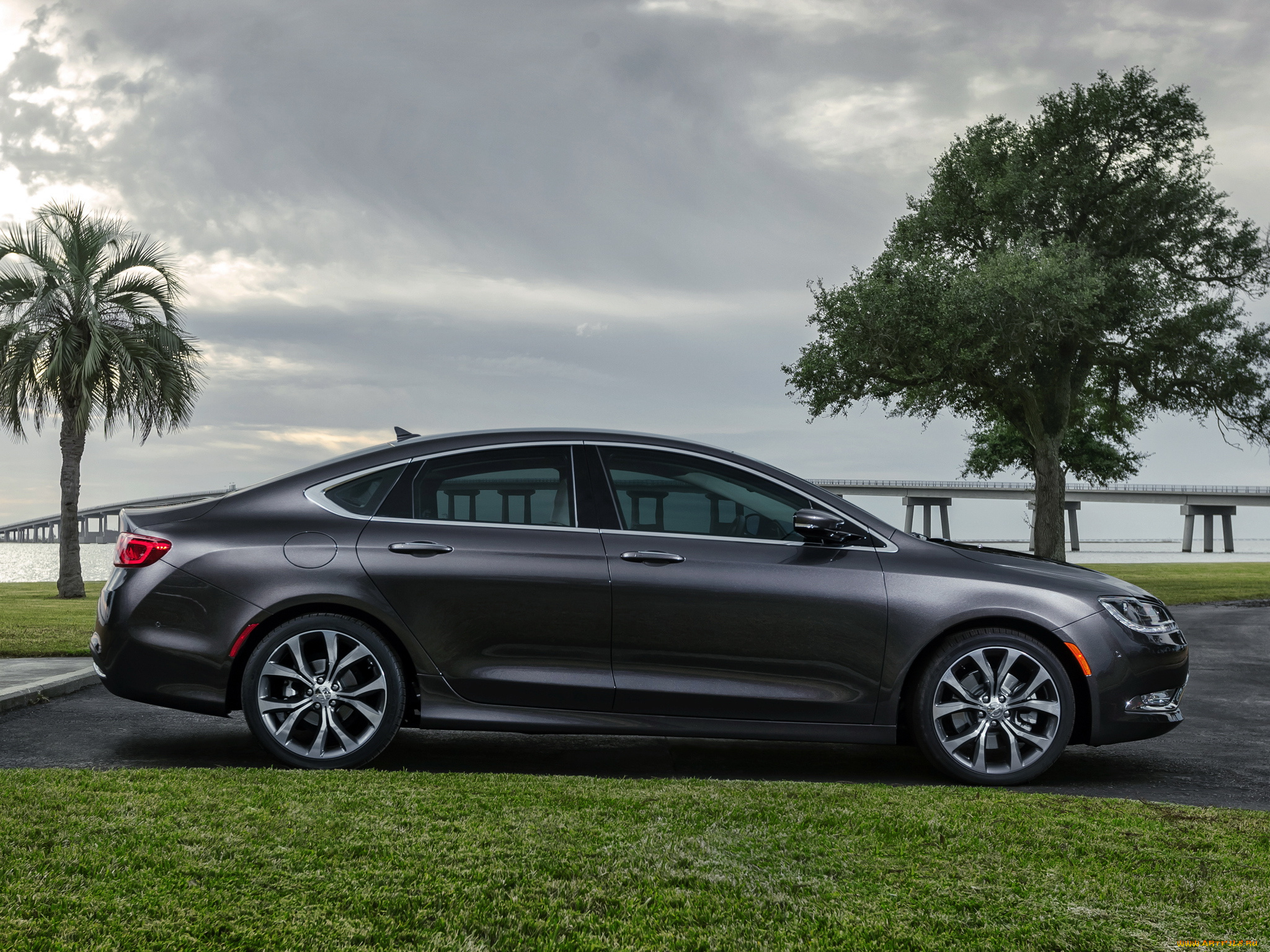 автомобили, chrysler, темный, 200c