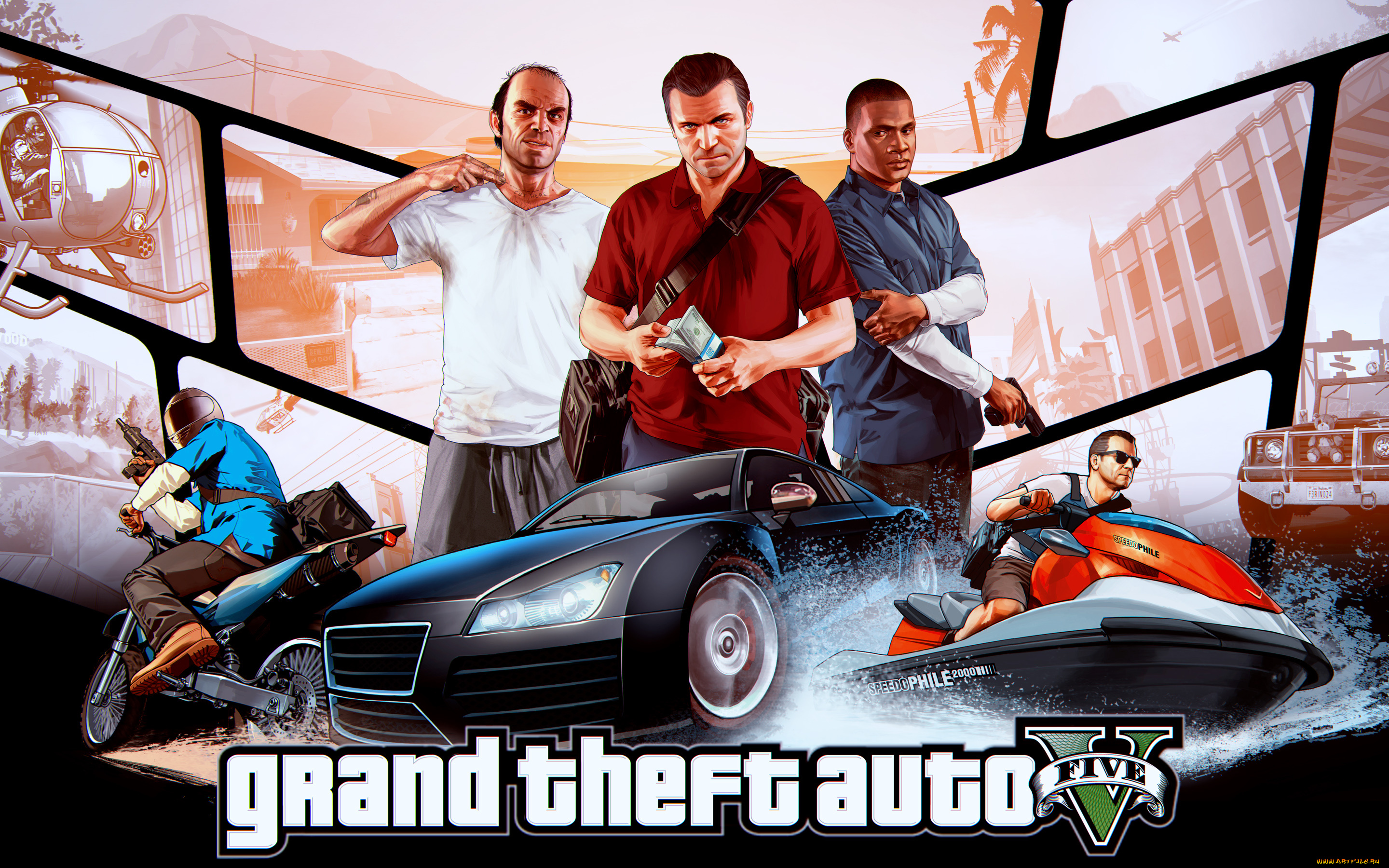 grand, theft, auto, v, видео, игры, gta, 5