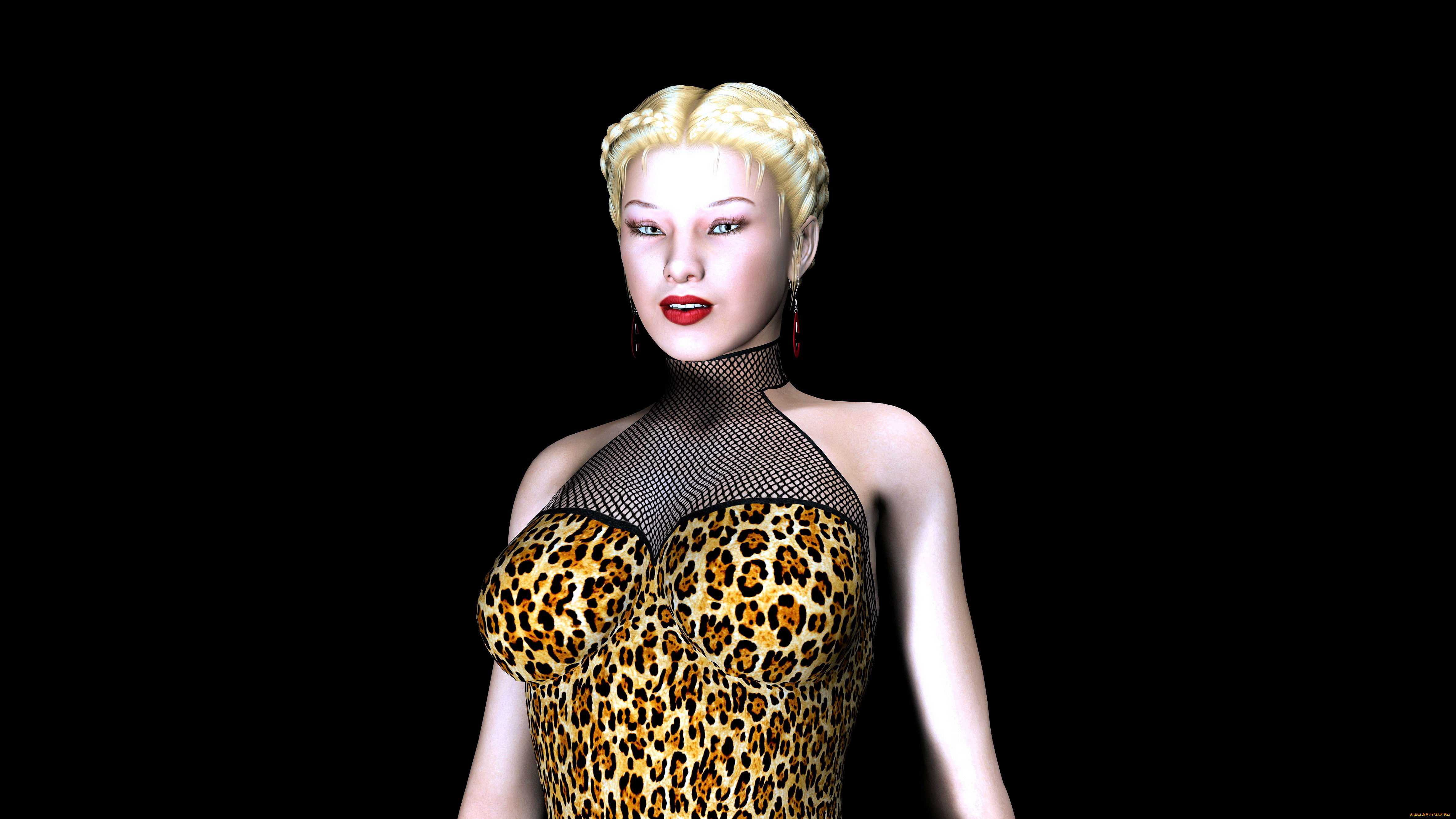 3д, графика, people, , люди, девушка, взгляд