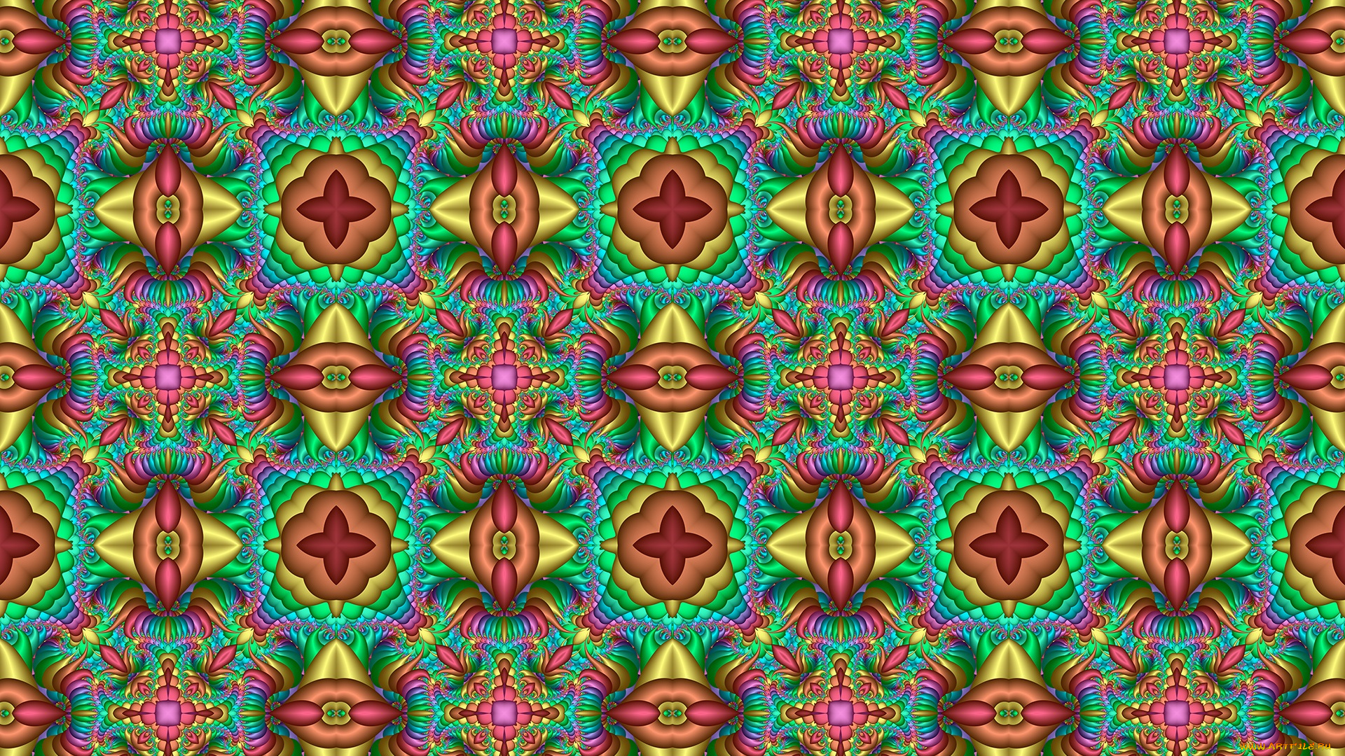 3д, графика, фракталы, , fractal, цвета, фон, узор