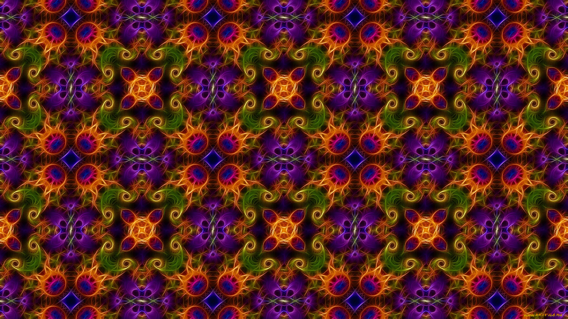 3д, графика, фракталы, , fractal, цвета, фон, узор