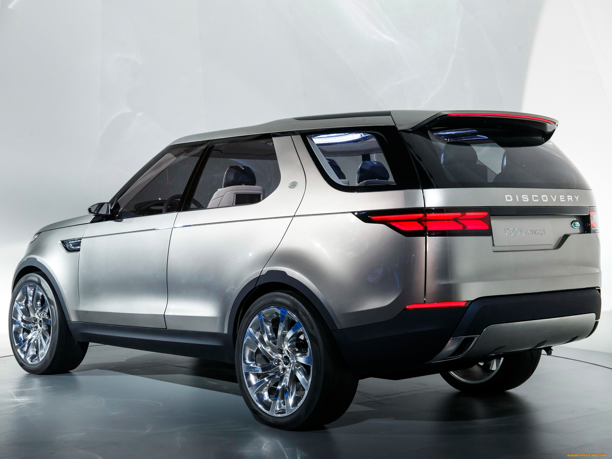 автомобили, land-rover, land, rover, discovery, vision, светлый, 2014г, concept